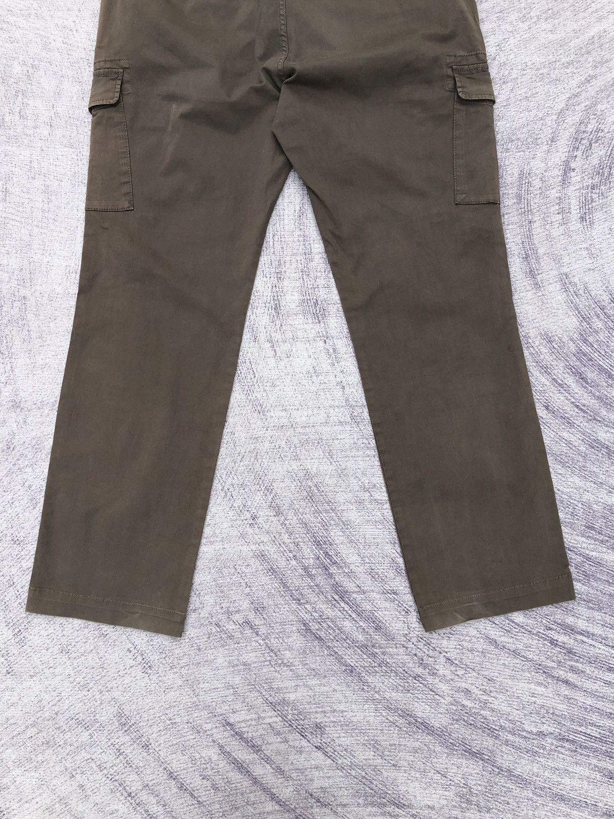 Japanese Brand × Olive × Uniqlo Japanesebrand Uniqlo Faded Olive Multipocket W35xL40 Size US 35 - 11 Thumbnail
