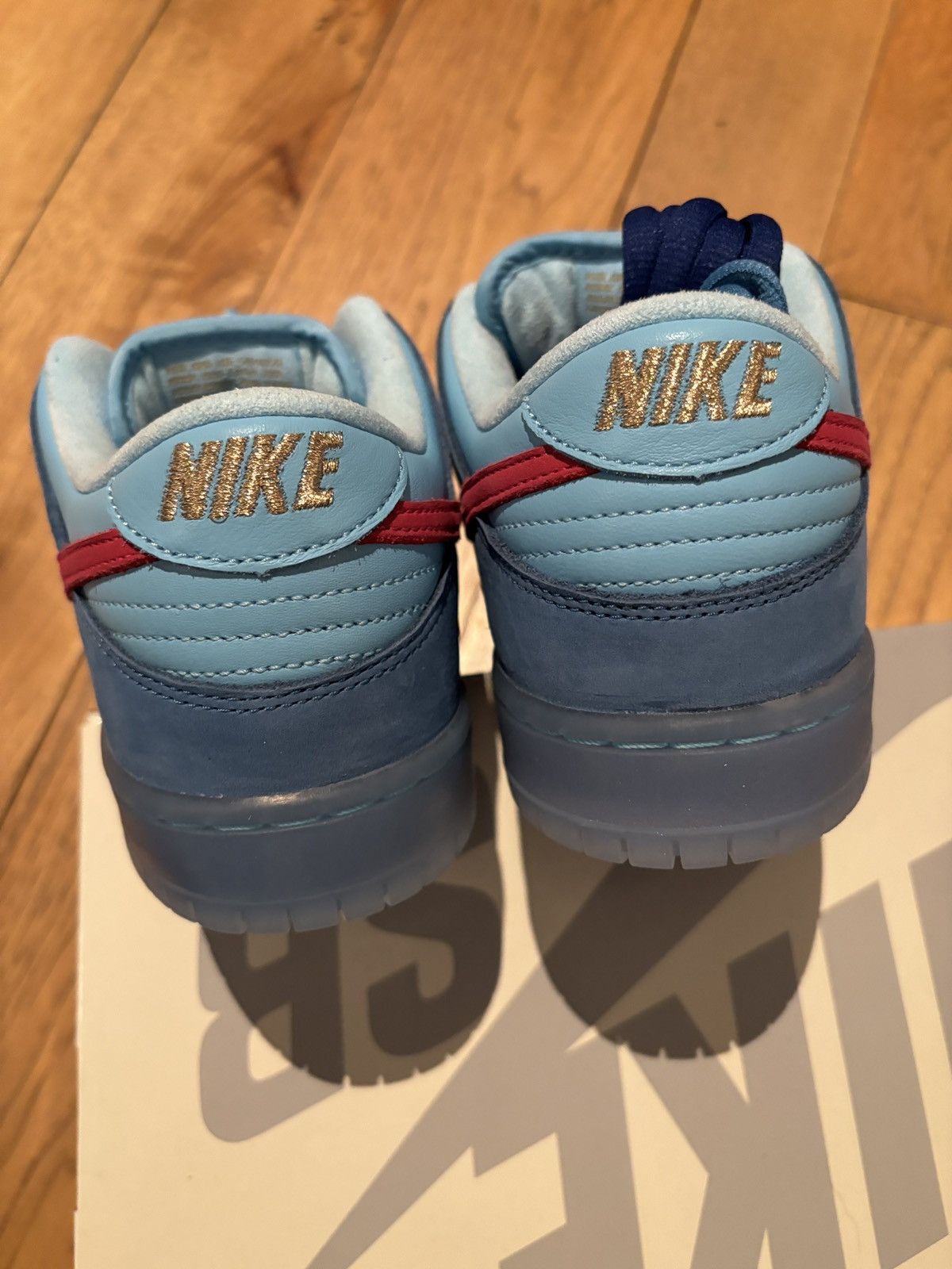 Nike × Run The Jewels Run the Jewels Dunk Low SB Deep Royal Active Pink Size US 9.5 / EU 42-43 - 10 Thumbnail