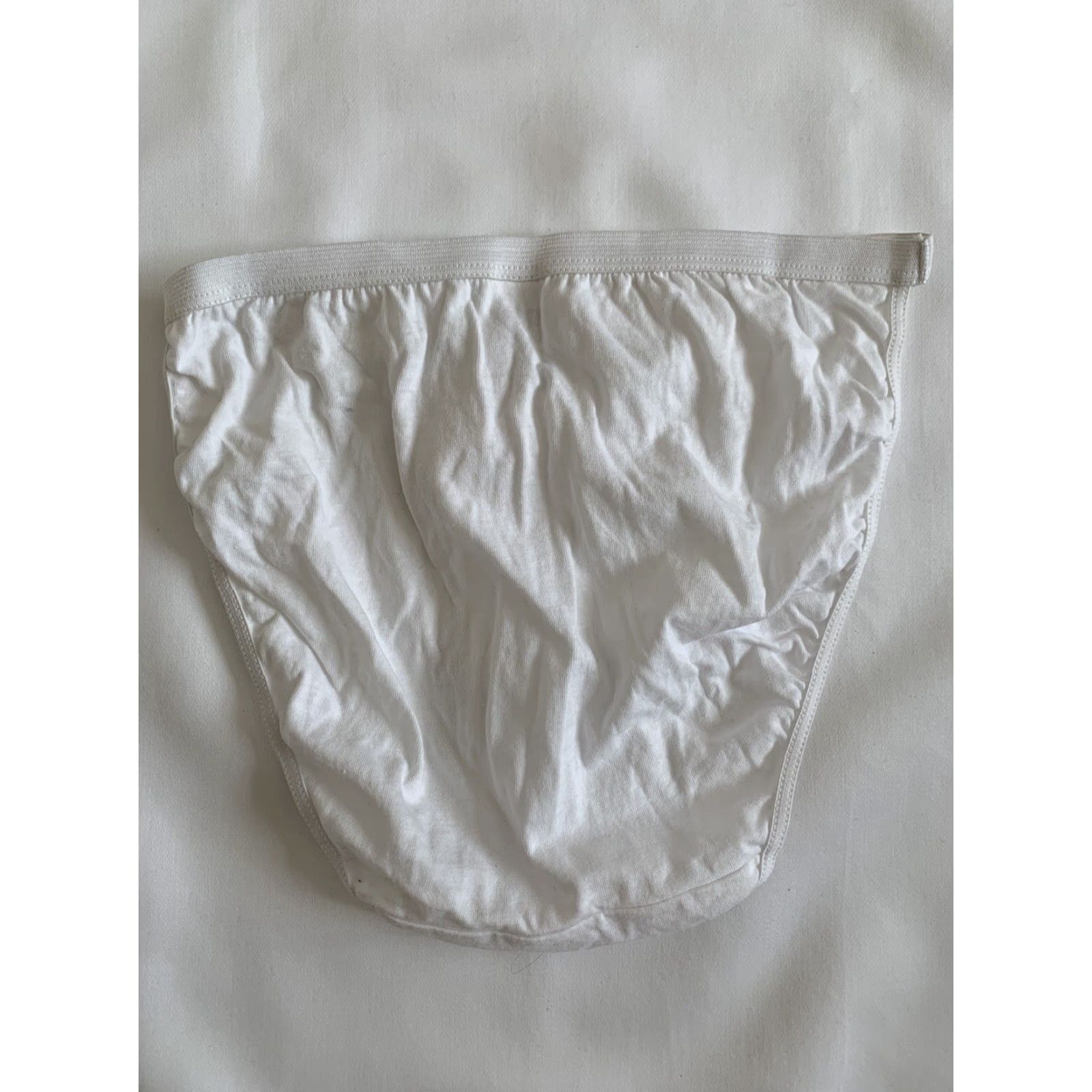 Vintage VINTAGE White Bikini Underwear NWT NOS Womens S/5 00s Deadstock Bikini Panties Regular Size 5 White Size 28" / US 6 / IT 42 - 4 Thumbnail