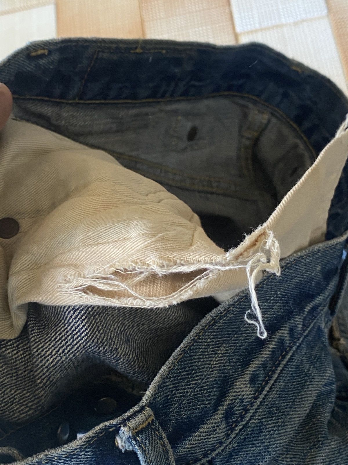 Levi's Vintage Clothing × Salvage × Vintage Vintage 702 big E selvedge denim Size US 30 / EU 46 - 13 Thumbnail