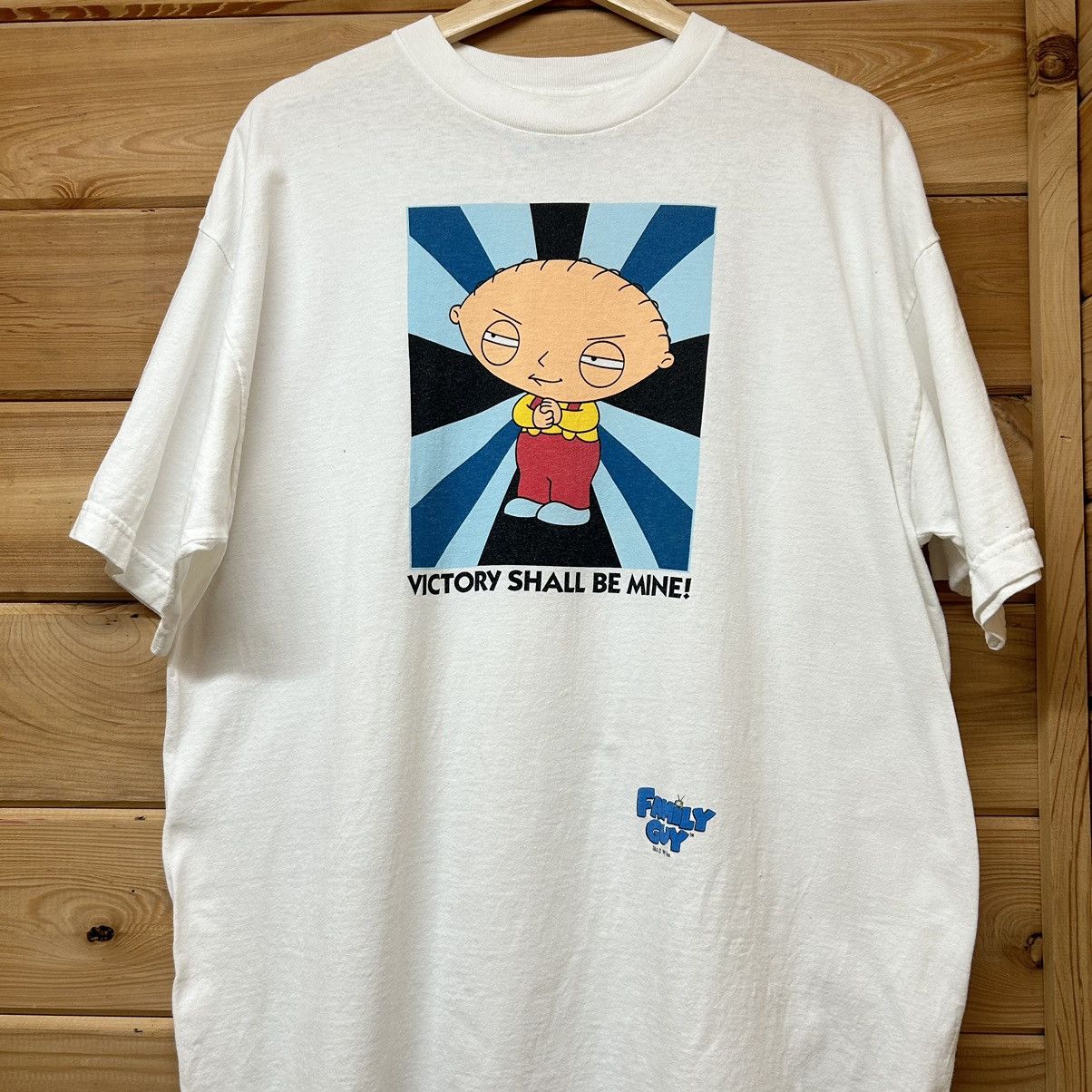Vintage Vintage 1999 Family Guy Stewie Promo Cartoon TV Show T Shirt Size US XL / EU 56 / 4 - 1 Thumbnail