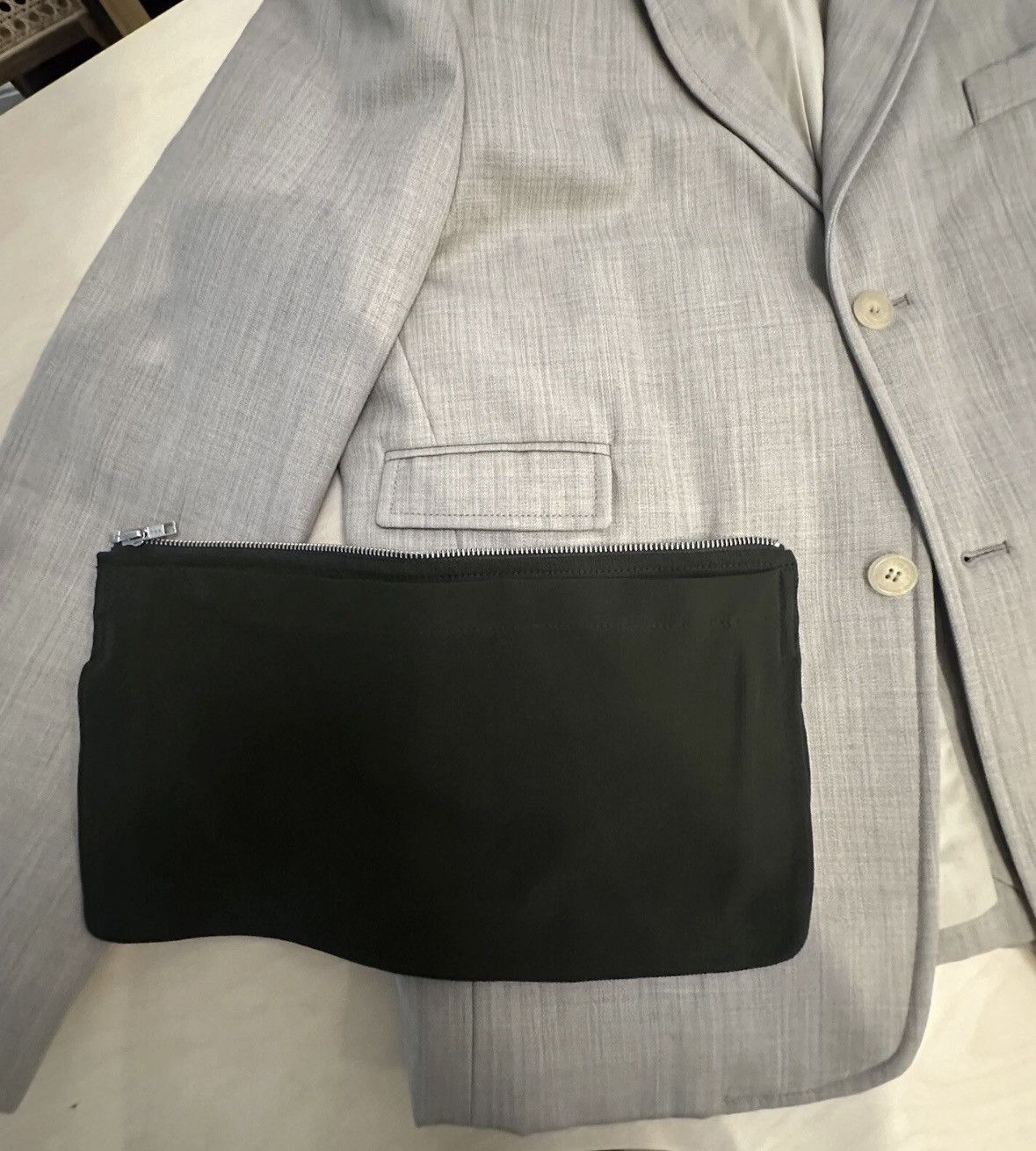 Jacquemus Jacquemus beige sport coat with removable pocket size 50 Size 50R - 6 Thumbnail