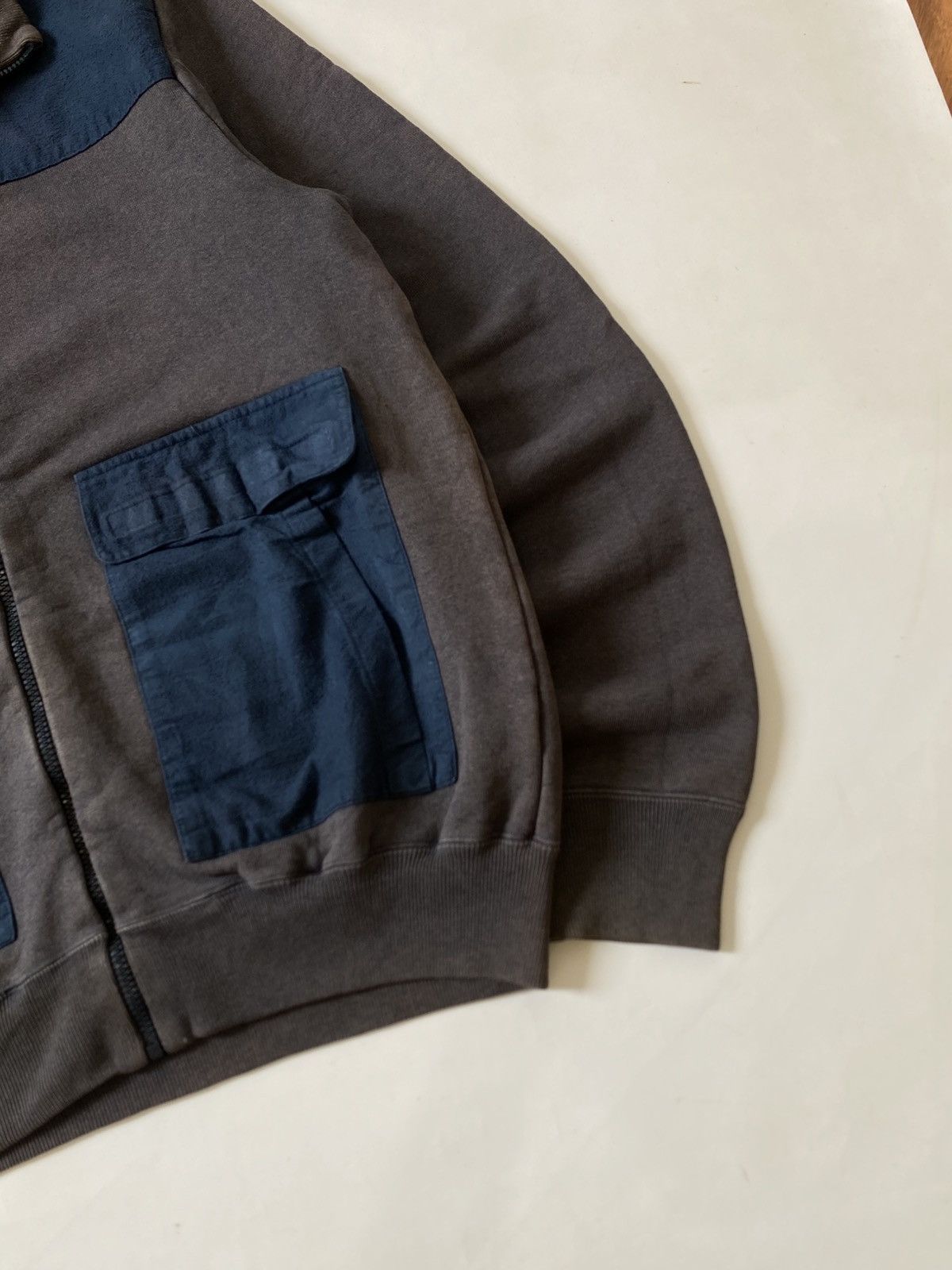 A.P.C. × Japanese Brand × Vintage Vtg A.P.C Full Zip Big Pocket Jacket 🇯🇵 Size US M / EU 48-50 / 2 - 5 Thumbnail