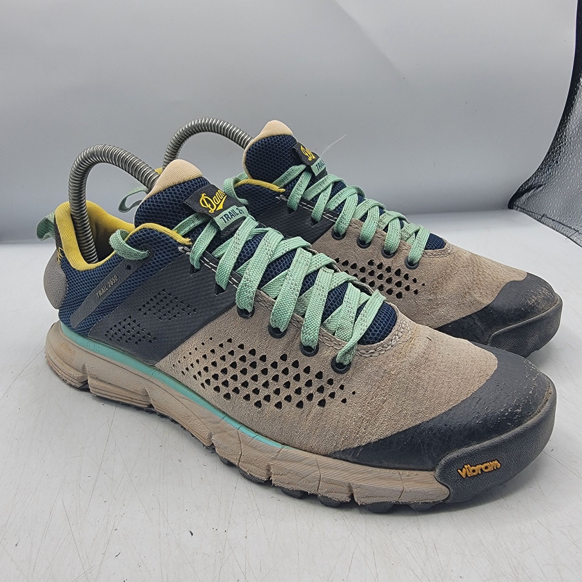 Danner Trail 2650 Womens Size Gray Blue Hiking Shoes Trail