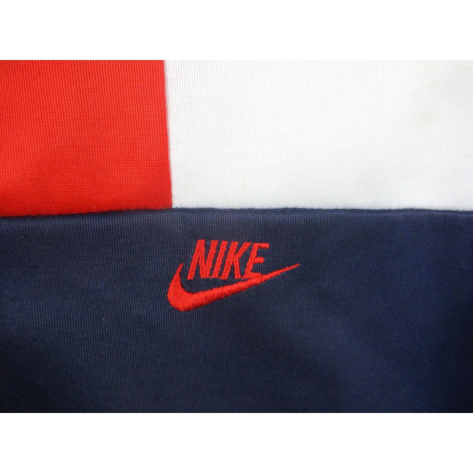 Nike VINTAGE Nike Jacket Mens M Red White Blue Track Full Zip Hong Kong 80s 90s Nike AeroLoft Size US M / EU 48-50 / 2 - 2 Thumbnail