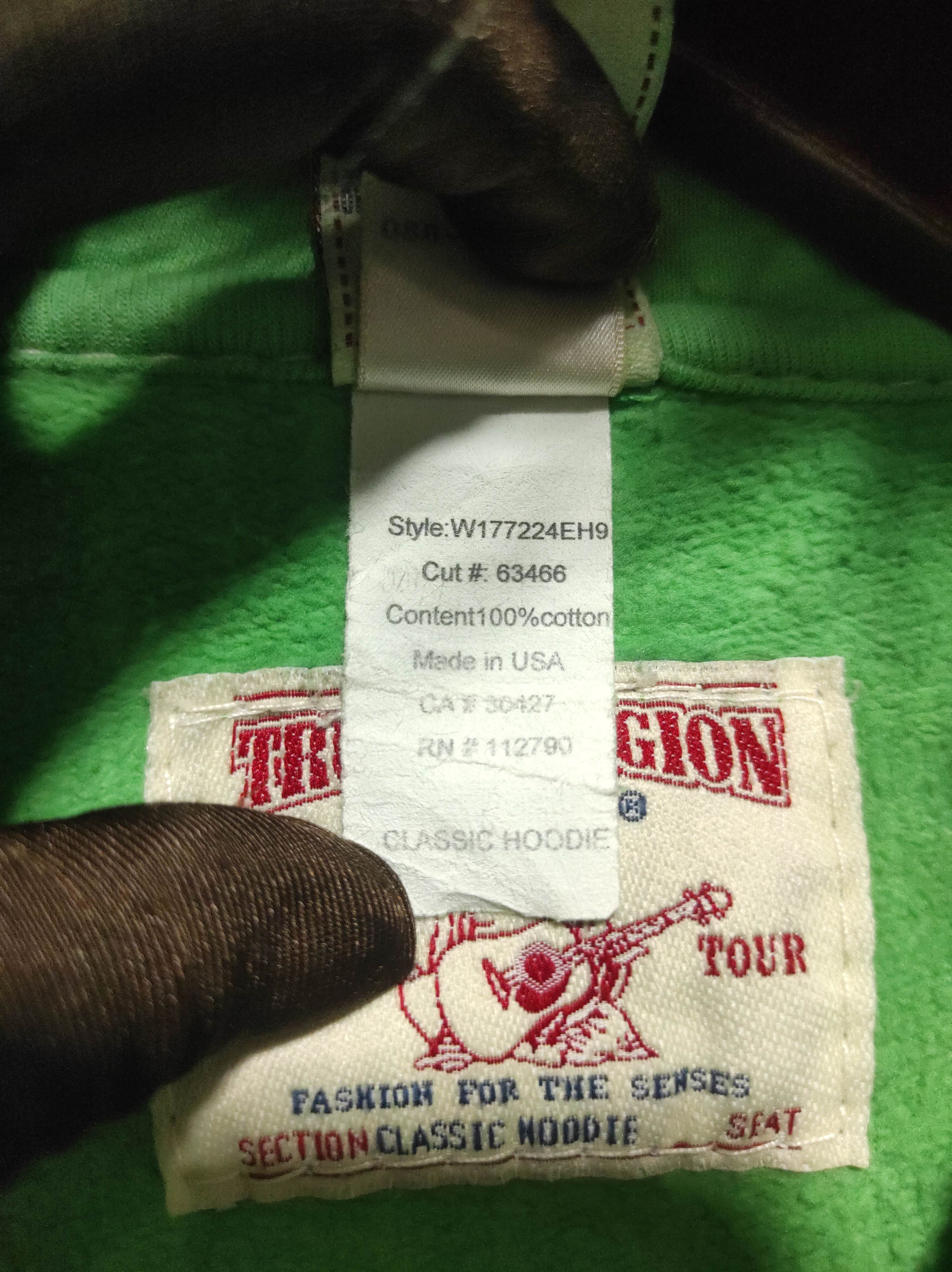 True Religion True Religion Crop Zip Fur Hoodie if six was nine lgb style Size S / US 4 / IT 40 - 14 Thumbnail