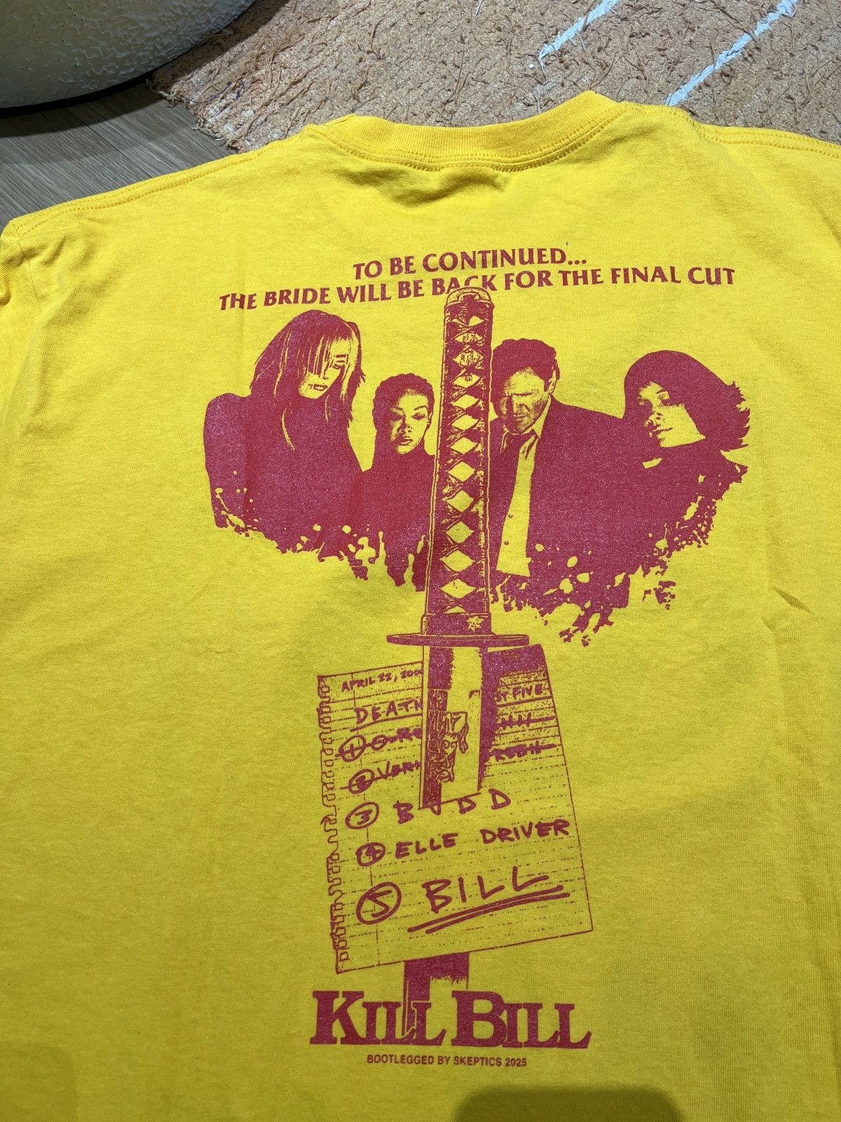 Vintage Kill bill quentin tarantino movie tshirt Size US XL / EU 56 / 4 - 4 Thumbnail