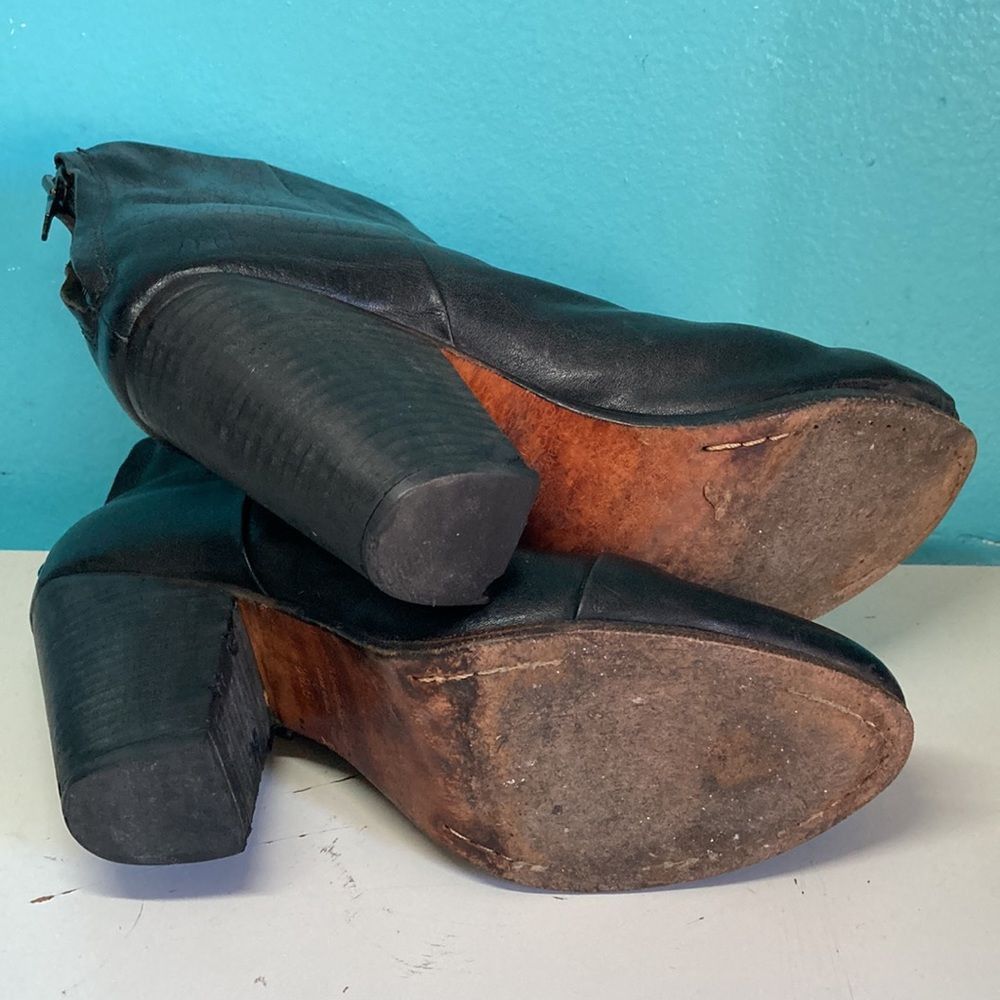 Rag & Bone Rag & Bone Black Leather Boots 39.5 Size US 9 / IT 39 - 9 Thumbnail