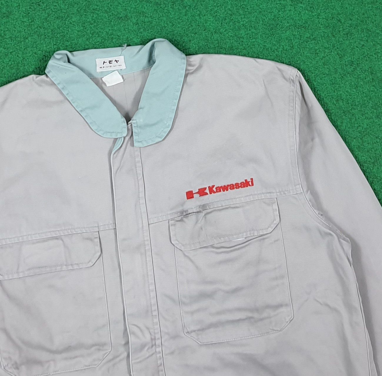 Japanese Brand Vintage KAWASAKI Sports Custom Logo Jacket C279N20 Size US L / EU 52-54 / 3 - 4 Thumbnail