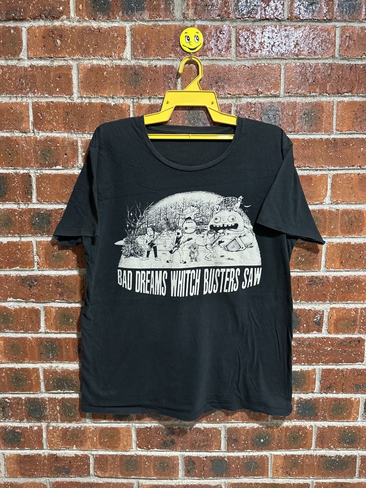Band Tees × Japanese Brand × Vintage Vintage Bad Dreams Whitch Busters Saw Faded Tee Size US XL / EU 56 / 4 - 1 Thumbnail