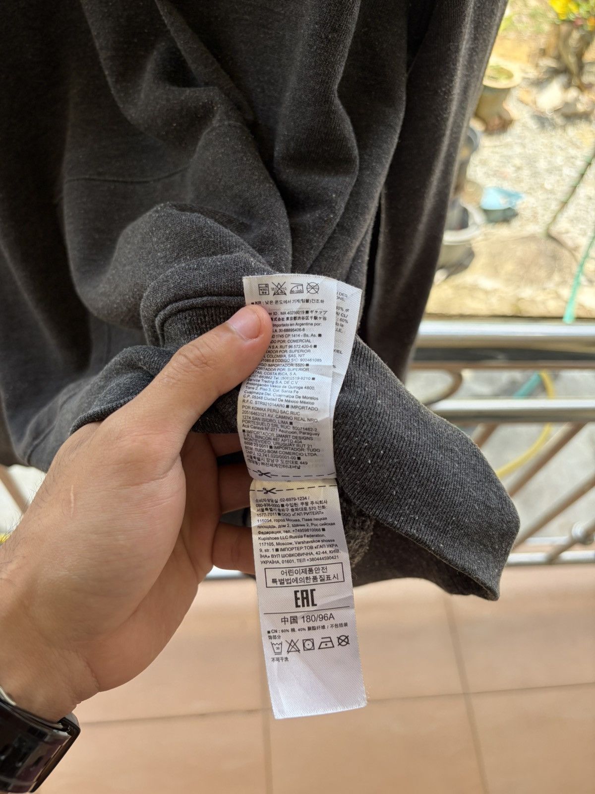 Gap HOODIE BIG LOGO GAP Size US M / EU 48-50 / 2 - 8 Thumbnail