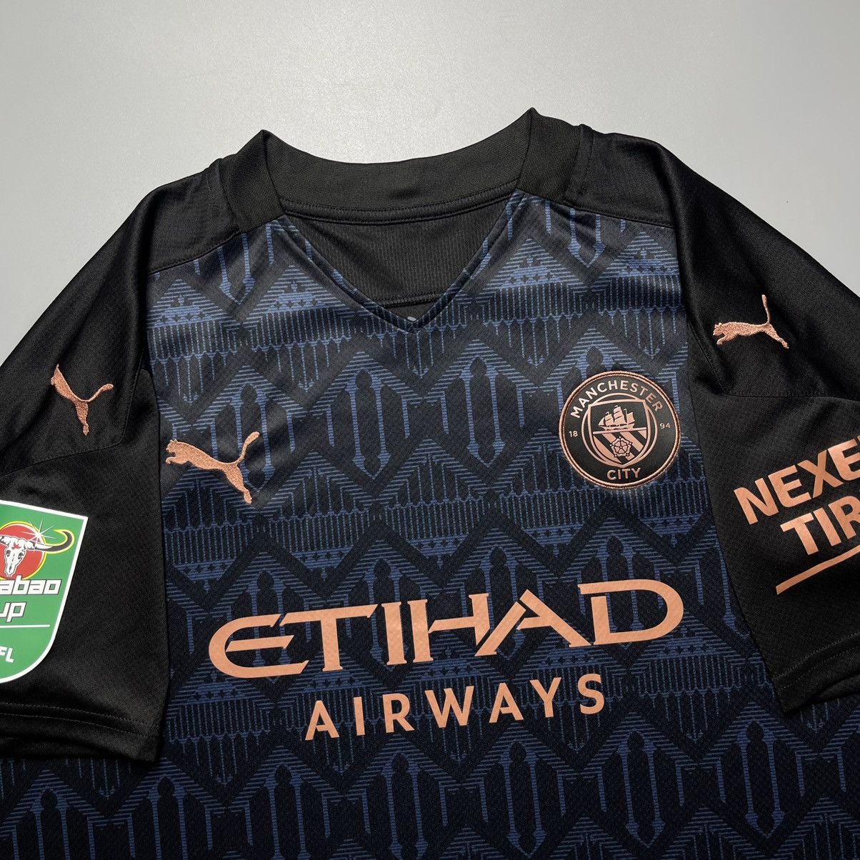 Puma MAN CITY PUMA 2020/2021 FOOTBALL AWAY JERSEY #10 AGUERO Size US XL / EU 56 / 4 - 4 Thumbnail