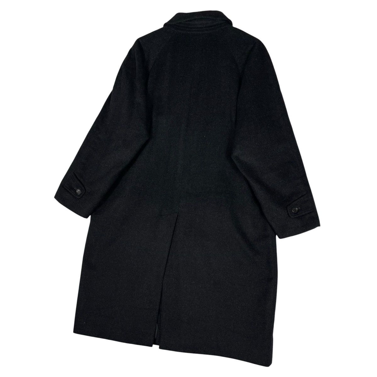 Japanese Brand Vintage L.E. Limited Edition 100% Cashmere Overcoat Black Size US L / EU 52-54 / 3 - 9 Thumbnail