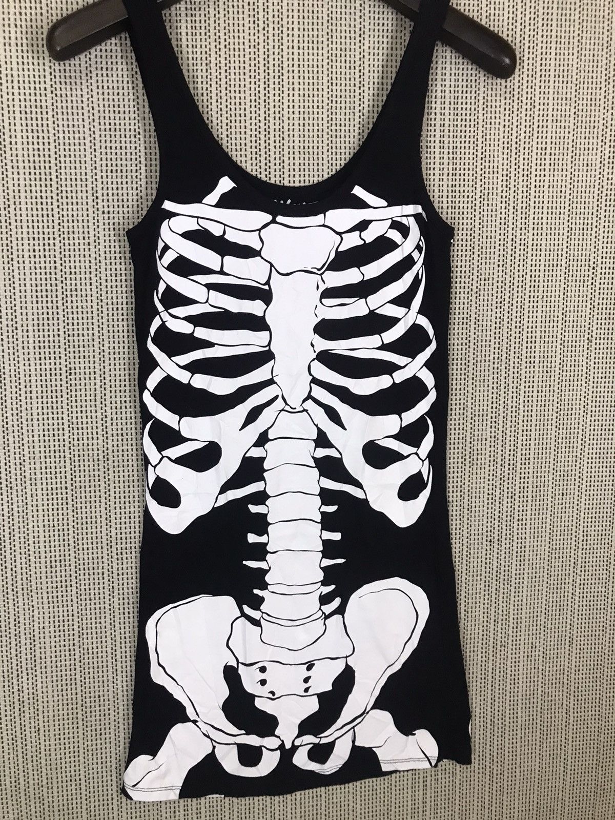 Japanese Brand × Seditionaries ‼️BONES TANKTOP STRECHBLE BY MIGHTY FINE ‼️ Size M / US 6-8 / IT 42-44 - 2 Thumbnail