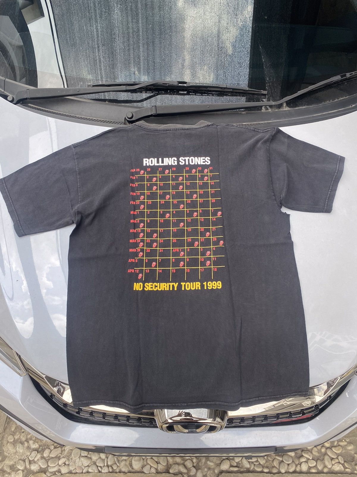 Band Tees × Gildan × The Rolling Stones Vintage the rolling stones 1999 no security tour tshirt Size US L / EU 52-54 / 3 - 7 Thumbnail