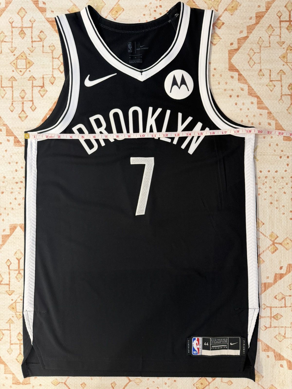Nike Authentic Kevin Durant Nets Jersey used Size US M / EU 48-50 / 2 - 2 Thumbnail