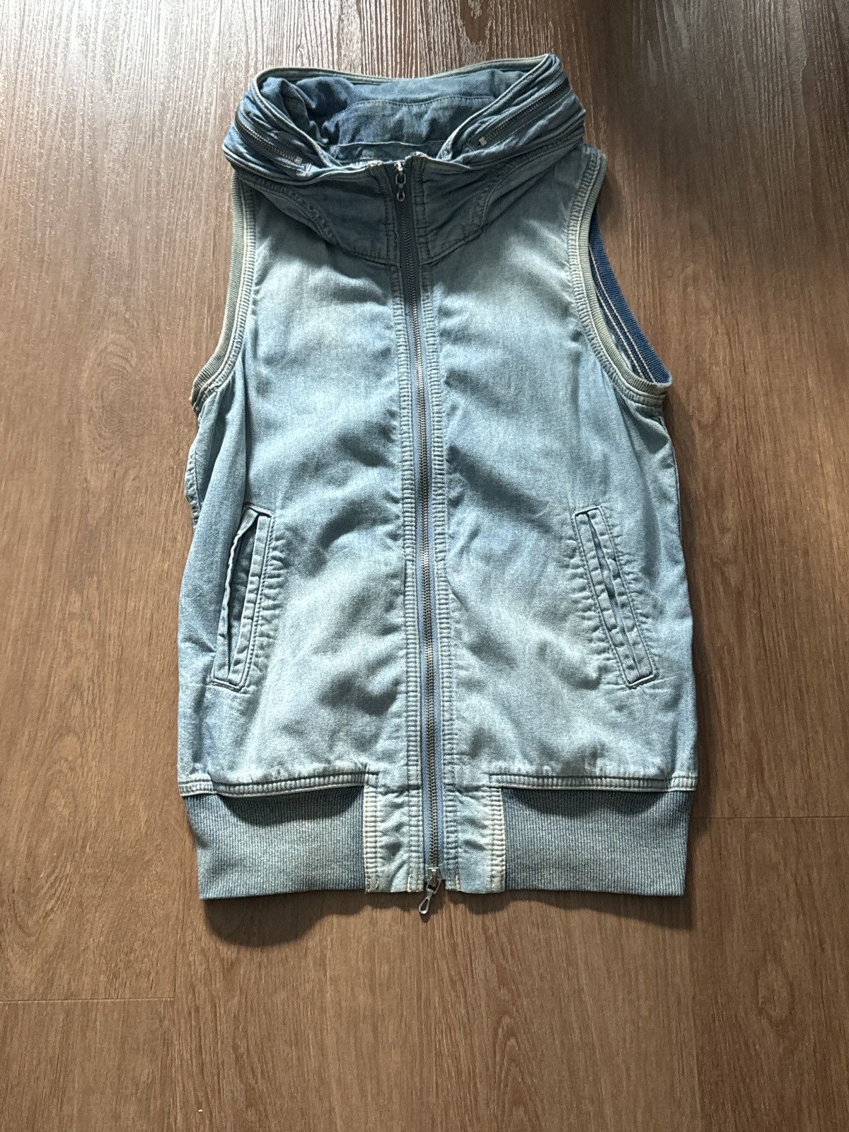 Vintage GOA Bono Sleeveless Hoodies / goa