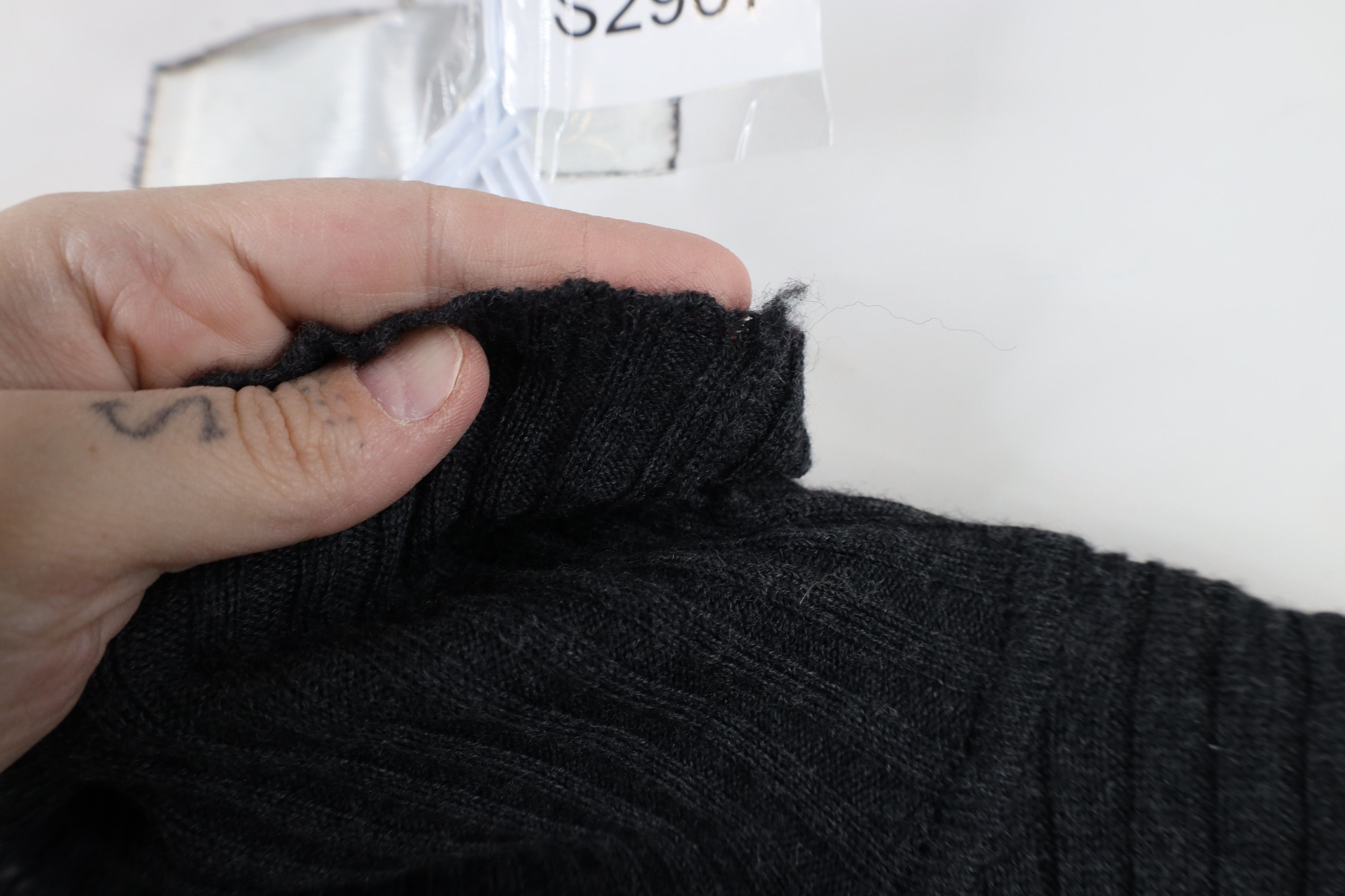 Banana Republic × Vintage Vintage 90s Banana Republic Ribbed Knit Turtleneck Sweater Size L / US 10 / IT 46 - 5 Thumbnail