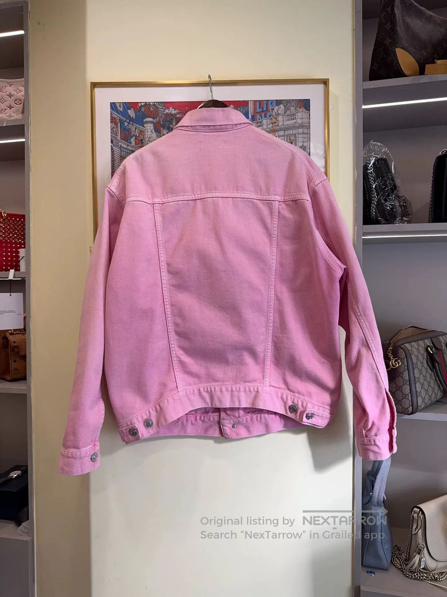 Balenciaga Balenciaga Pink Embroidered Jacket. Size US S / EU 44-46 / 1 - 2 Thumbnail