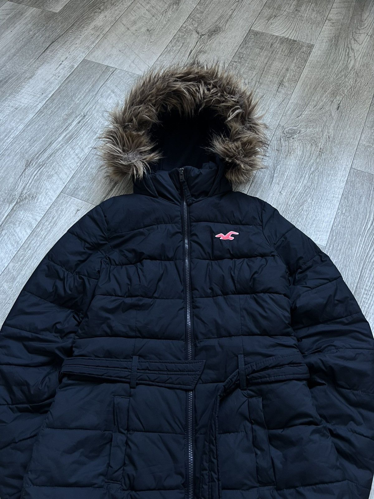 Hysteric Glamour Crazy Faux Fur Y2k Ski Down Jacket Hollister If Six Was Nine Size XS / US 0-2 / IT 36-38 - 3 Thumbnail