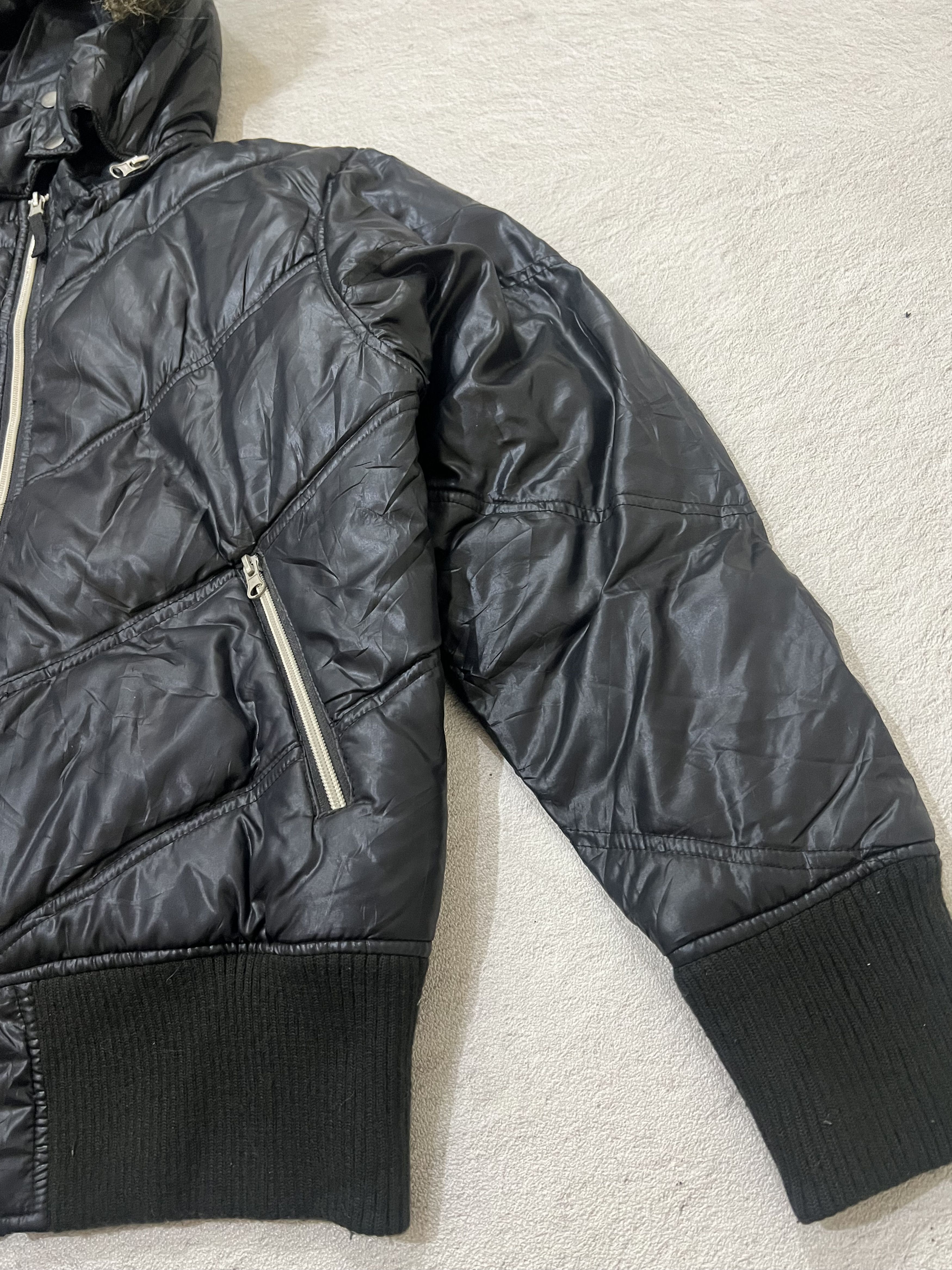 Japanese Brand 2000s Virgin Voyage Hysteric Puffer Fur Vkei y2k Lgb Ifsix Size US L / EU 52-54 / 3 - 3 Thumbnail