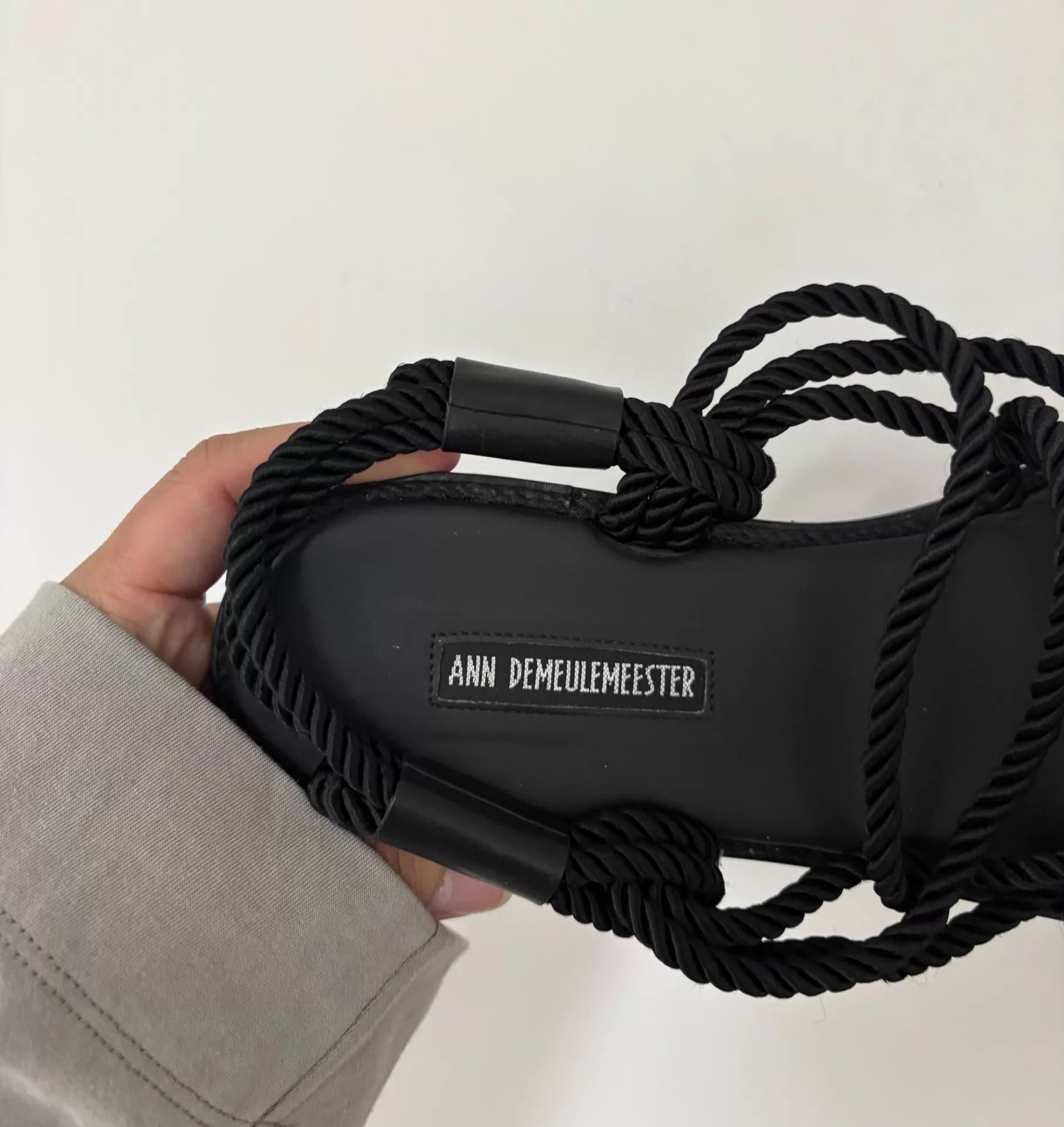 Ann Demeulemeester Ann Demeulemeester 20ss Men's Strappy Sandal 42 NIB Size US 9 / EU 42 - 7 Thumbnail
