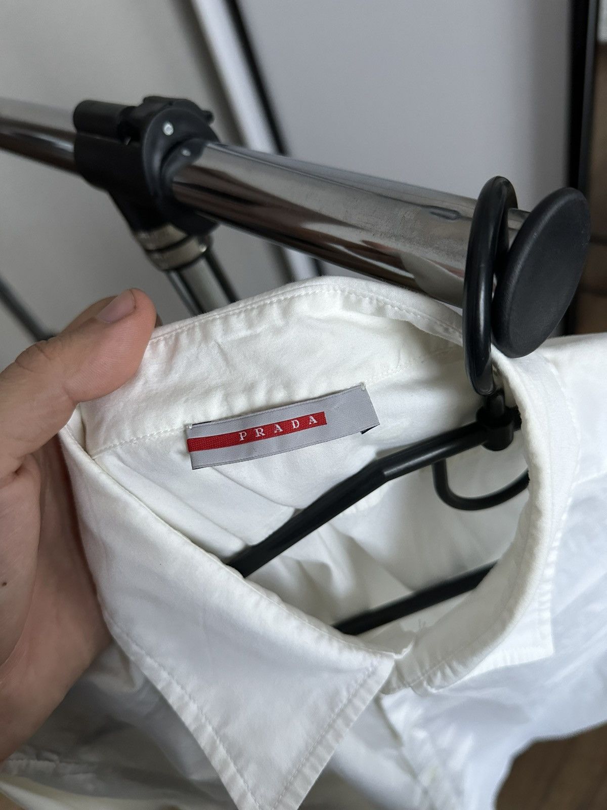 Prada Prada Shirt Button Up Size US XL / EU 56 / 4 - 7 Thumbnail
