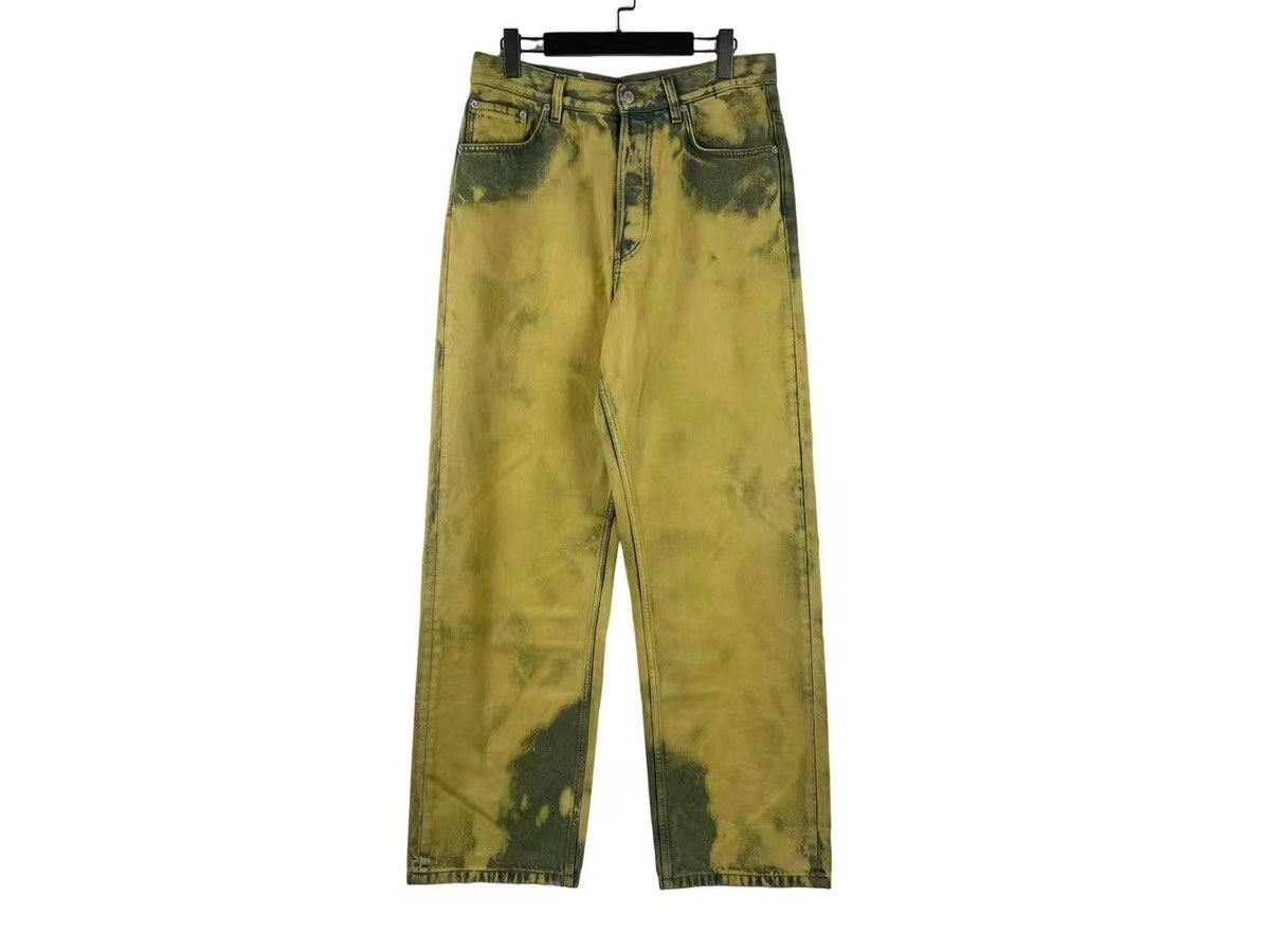 Dries Van Noten Dries Van Noten Straight Fit Denim Pants Size US 31 - 1 Thumbnail