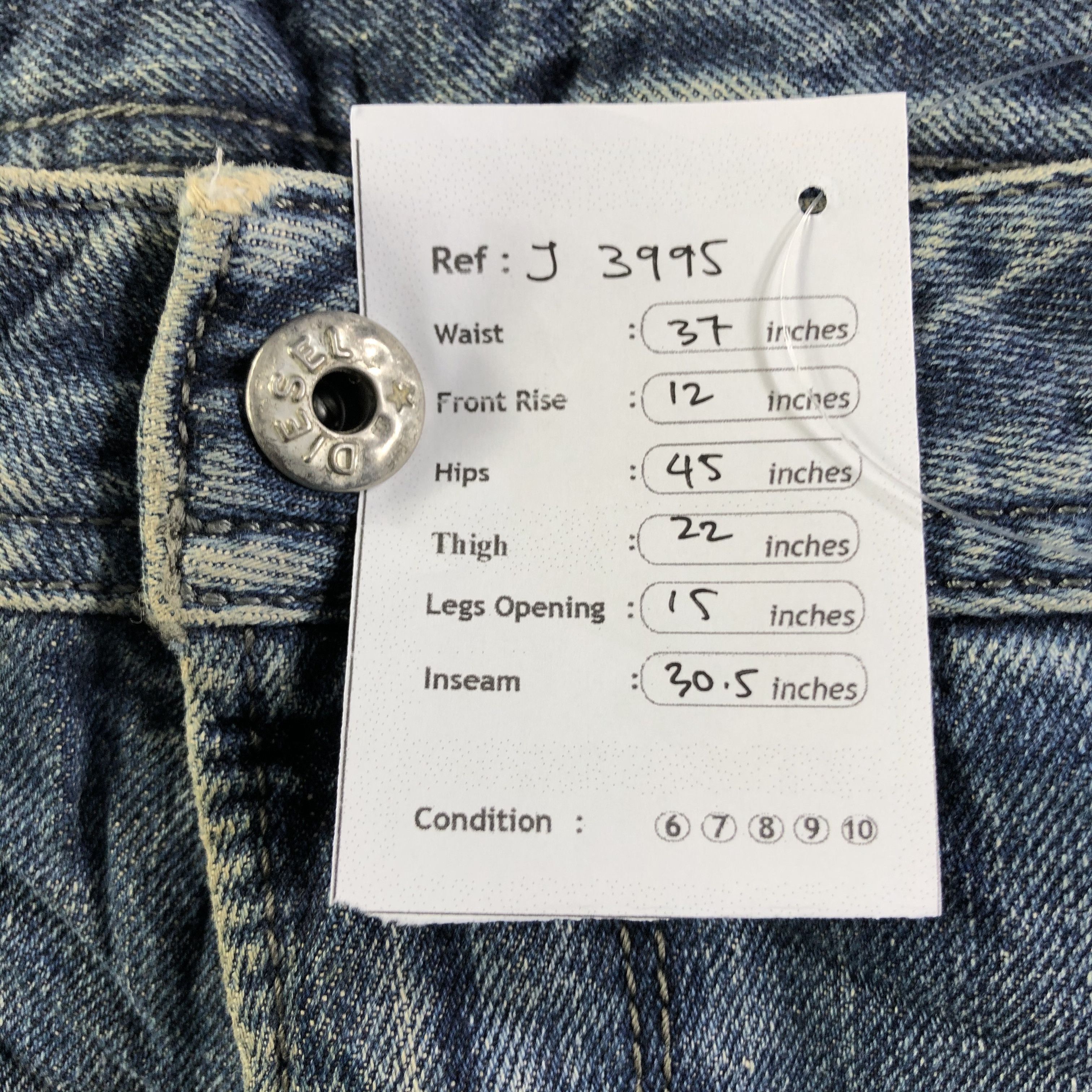 Diesel Vintage Diesel Industry Jeans-J3995 Size US 37 - 14 Thumbnail