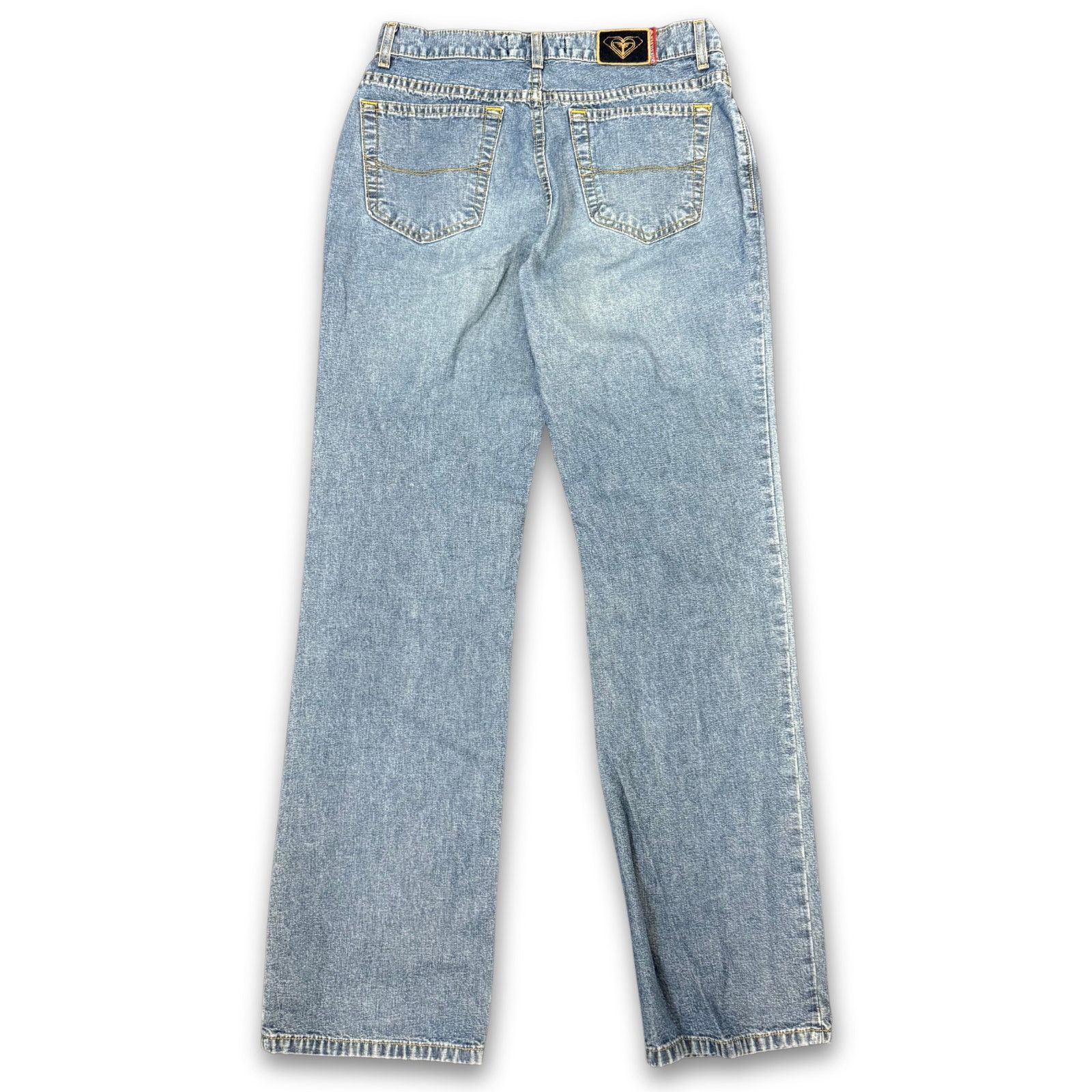Quiksilver Vintage Roxy Quiksilver Straight Leg Jeans | Women's 9 Size 27" / US 4 / IT 40 - 2 Thumbnail