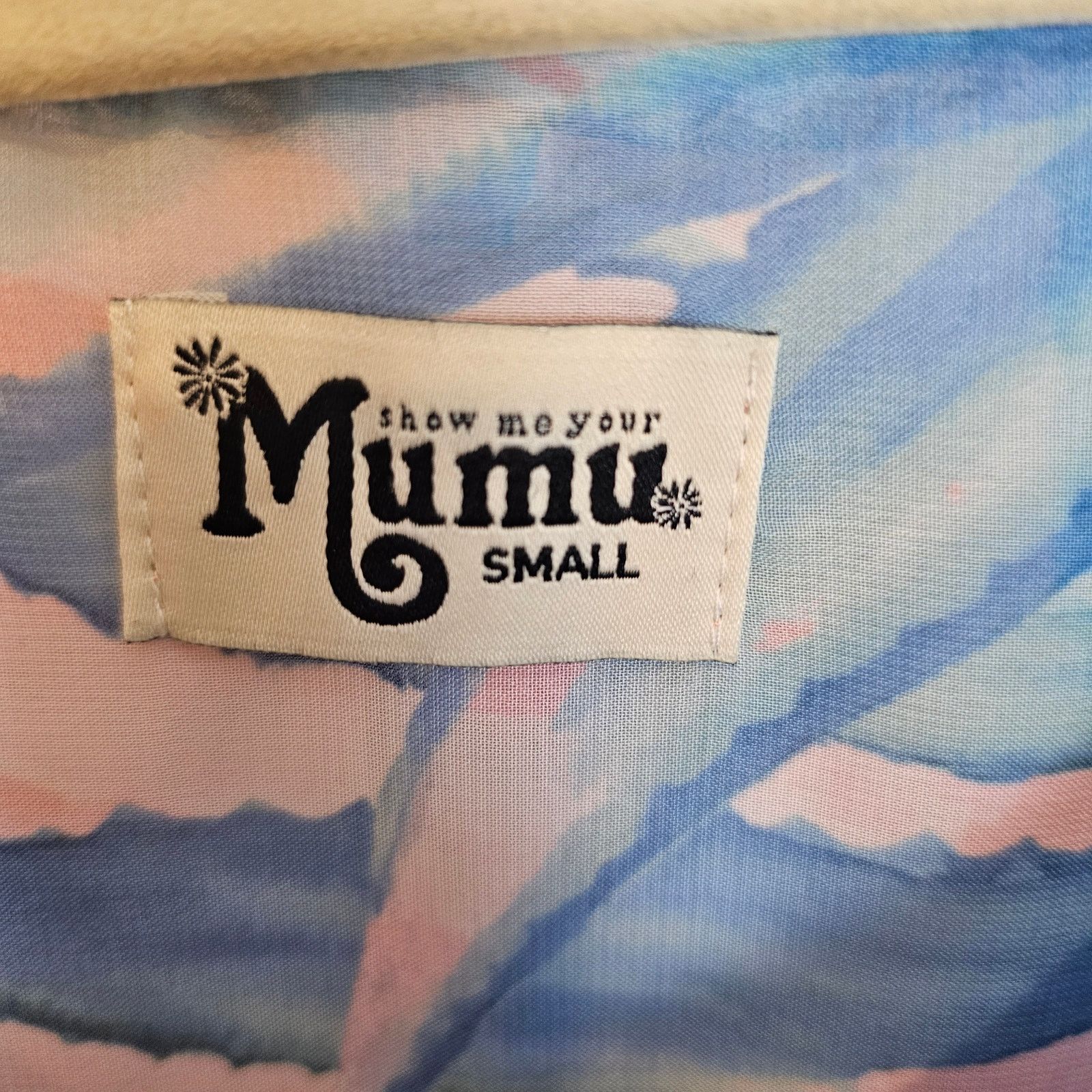 Show Me Your MuMu Show Me Your Mumu Womens Floral Cape Blouse Size S Tropical Size S / US 4 / IT 40 - 7 Thumbnail