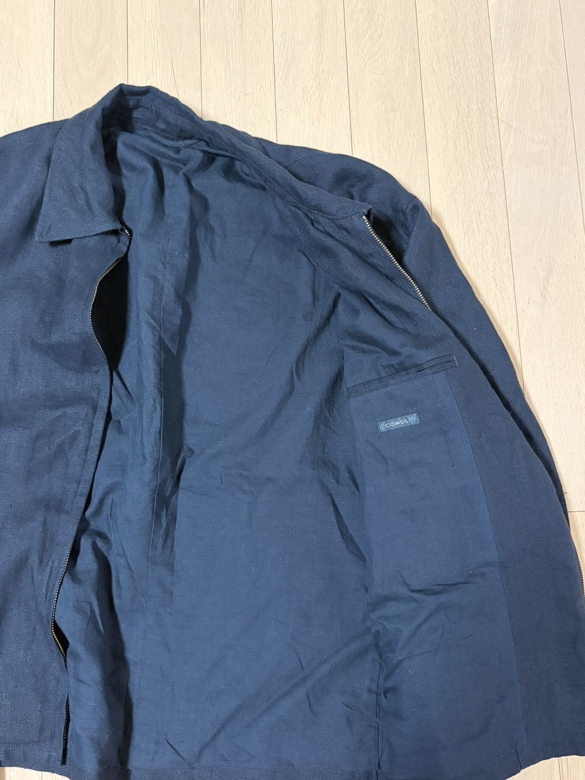 Comoli [2] Comoli 24ss Canapa short zip jacket Size US M / EU 48-50 / 2 - 4 Thumbnail