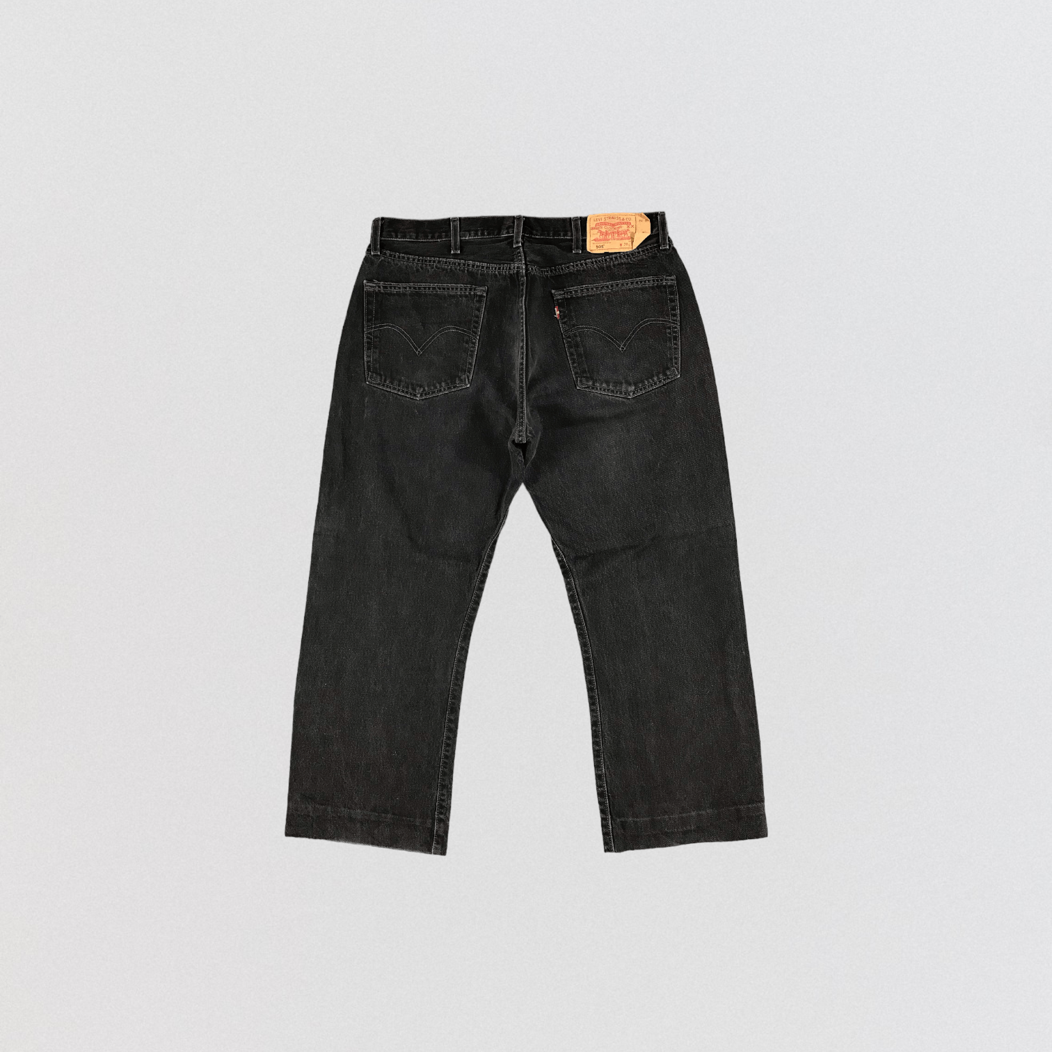 Levi's Vintage 90s Dark Wash Levis 501 Jeans-JM977 Size US 37 - 2 Thumbnail