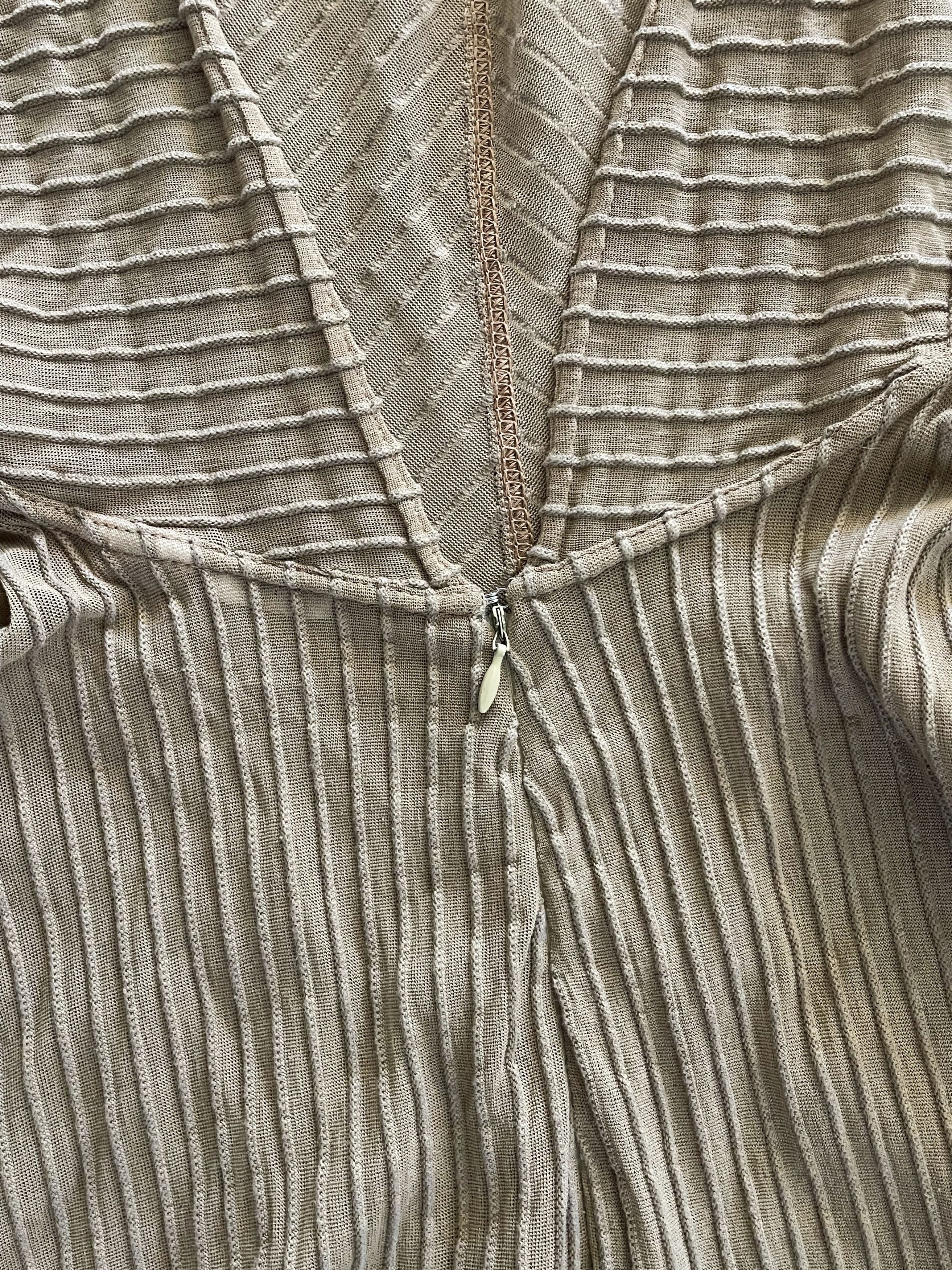 Alaia RARE 1989 Alaïa Stretch Knit Fit-and-flare Mini Dress Size XS / US 0-2 / IT 36-38 - 5 Thumbnail