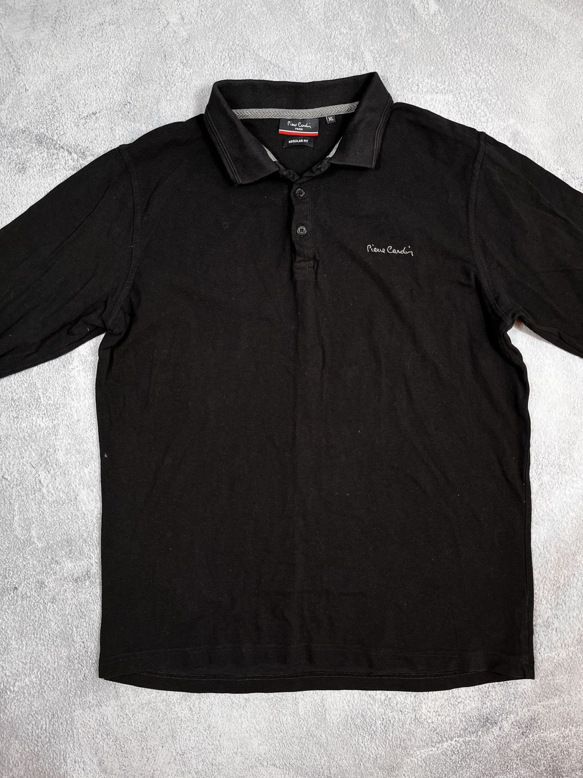 Pierre Cardin × Vintage Vintage Y2K Pierre Cardin blank 1/4 polo oldmoney style XL Size US XL / EU 56 / 4 - 2 Thumbnail
