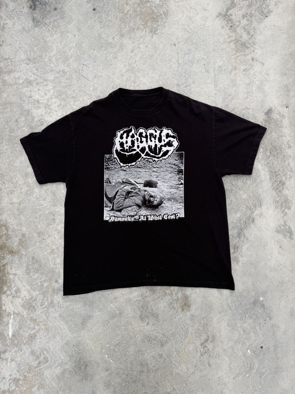 Band Tees Haggus Humanity At What Cost T Shirt Size US XL / EU 56 / 4 - 1 Thumbnail