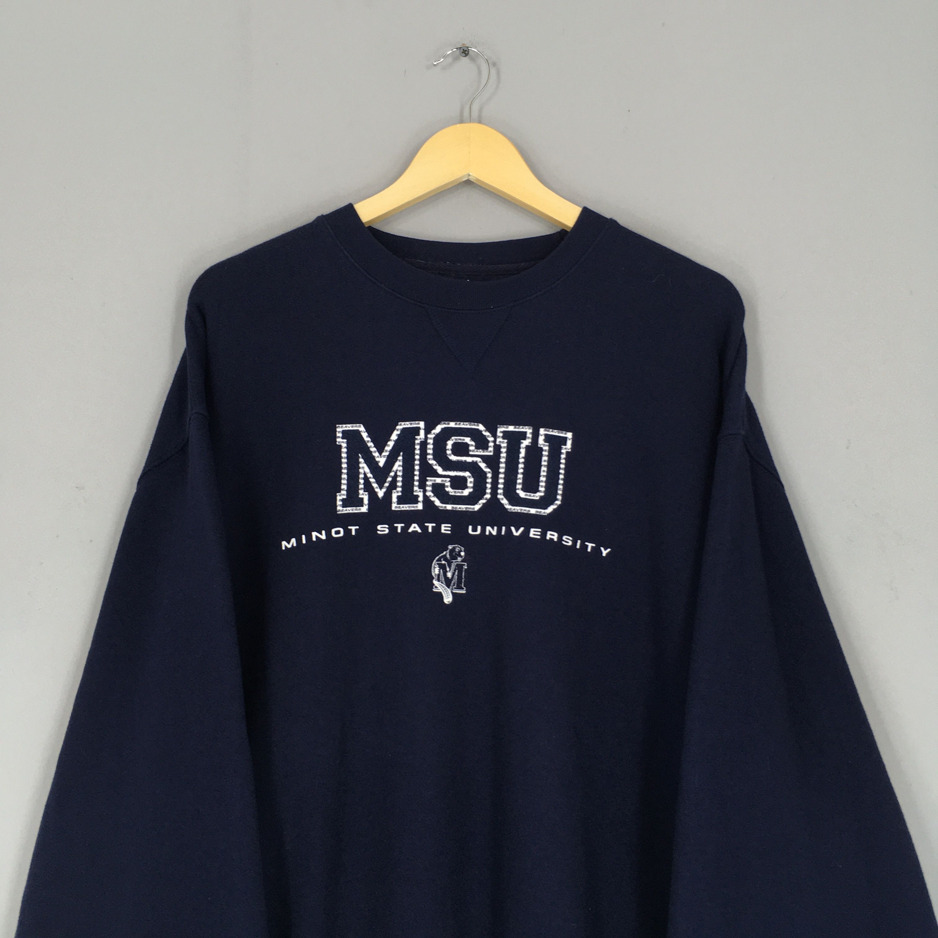 Vintage Vintage Minot State University Sweatshirt Large Size US L / EU 52-54 / 3 - 2 Thumbnail