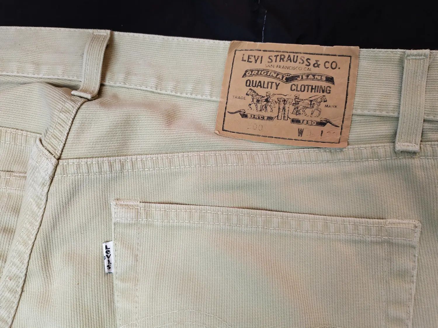 Levi's × Levi's Vintage Clothing Vintage Levis 500 Italy White Tag Denim Pants Size US 32 / EU 48 - 7 Thumbnail