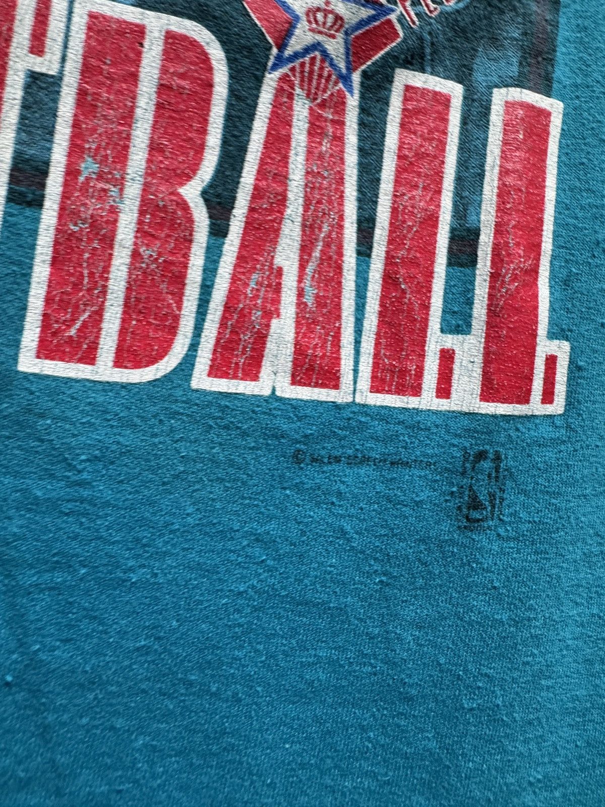Salem Sportswear Vintage 1990 Charlotte Hornets NBA Salem Sportswear Shirt XL Size US XL / EU 56 / 4 - 3 Thumbnail