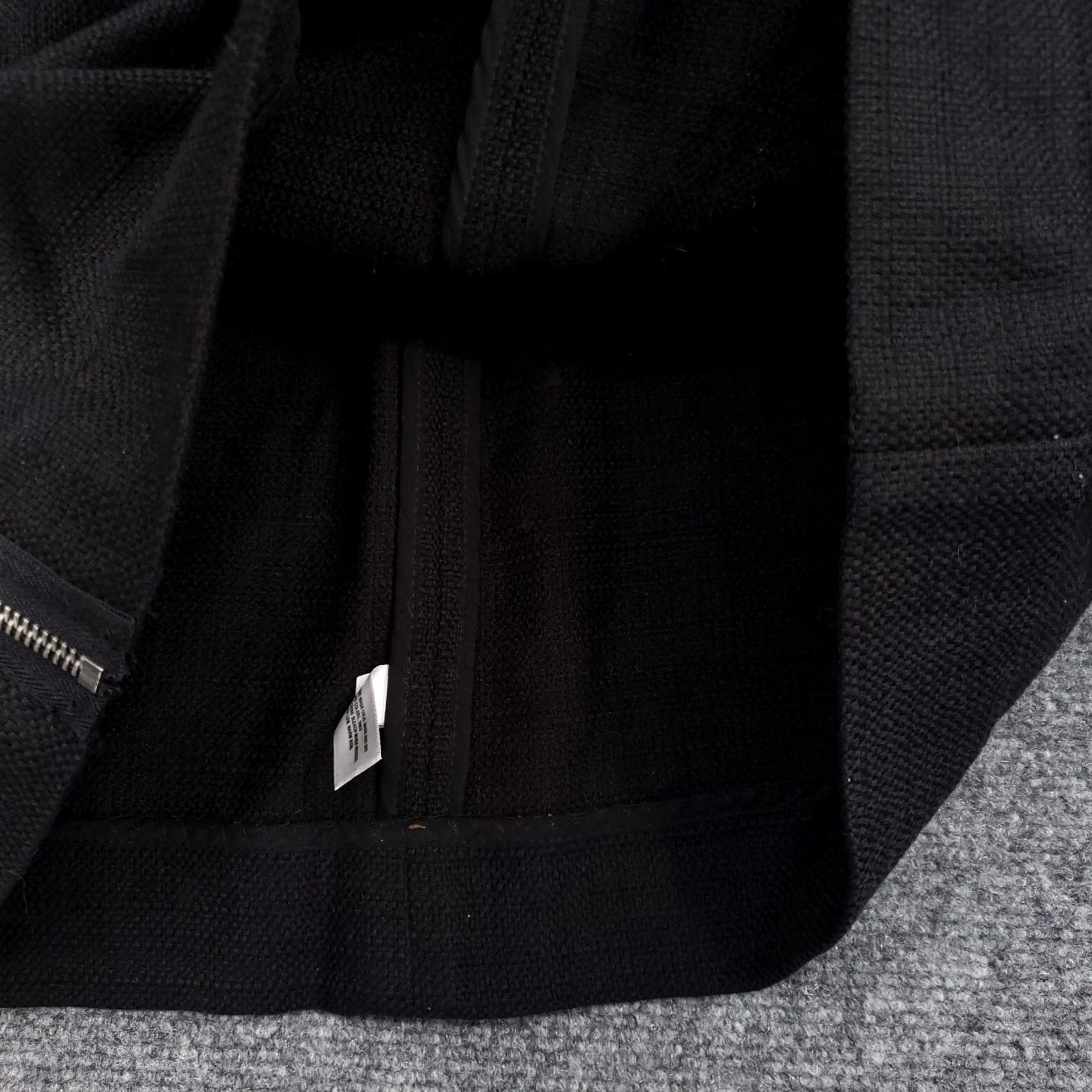 Gap Gap Skirt Womens 8 Black Mini Short Length Cotton Zipper Pockets Casual Workwear Dress Size 30" / US 8 / IT 44 - 5 Thumbnail