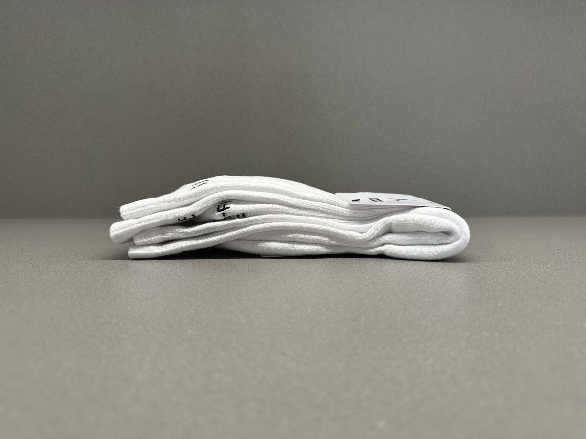 Jordan Brand × Supreme Supreme Jordan Crew Socks White Size ONE SIZE - 8 Thumbnail