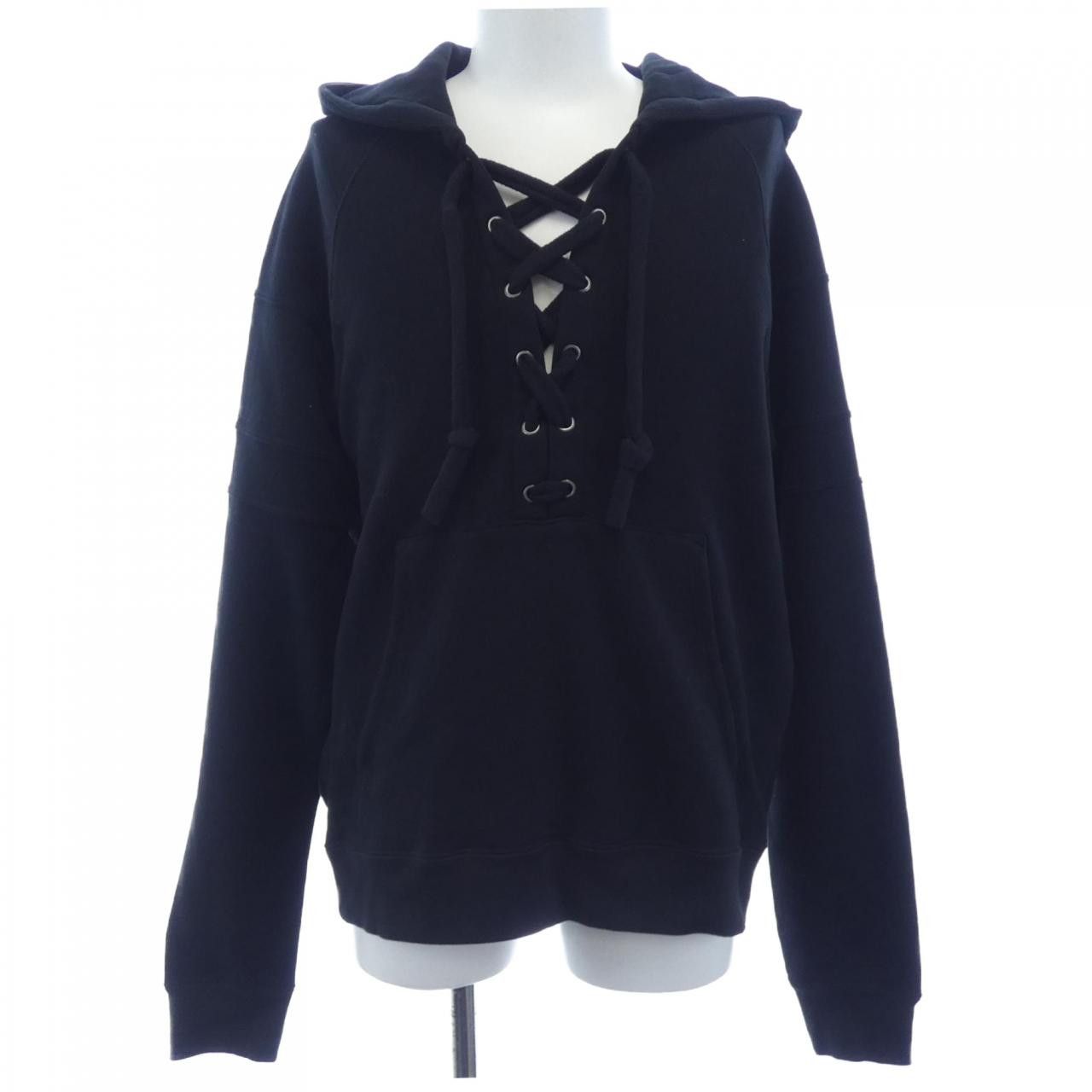 Yves Saint Laurent Yves Saint Laurent Saint Laurent Hoodie Textile Sweatshirts & Hoodies 728949Y35SW DUTY FREE for USA Size ONE SIZE - 1 Thumbnail