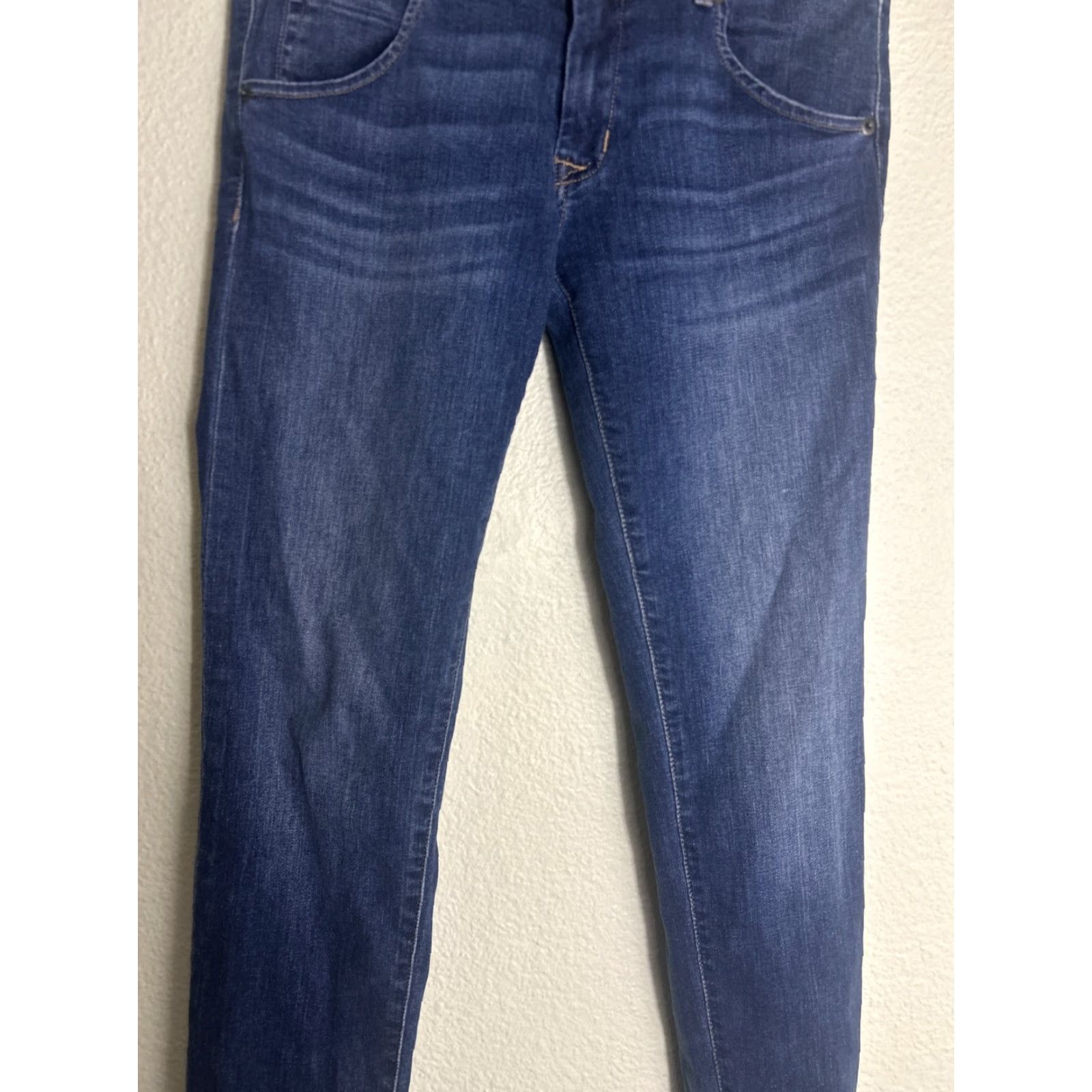 Hudson HUDSON Jeans Dark Wash Collin Skinny Pockets 26x29 Women Blue Regular Size 26 Jeans Womens Skinny Pockets 90s? Size 26" / US 2 / IT 38 - 3 Thumbnail
