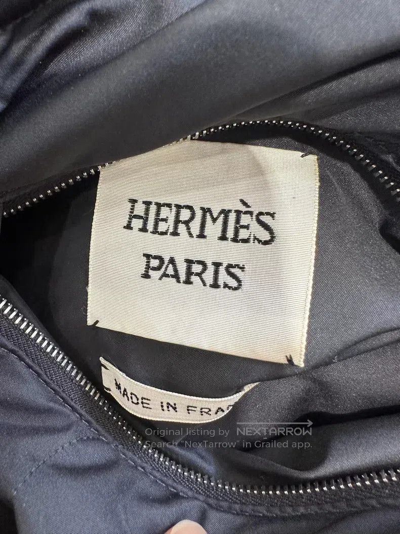 Hermes Hermes Black Double-Sided Long Quilted Vest Size XS / US 0-2 / IT 36-38 - 5 Thumbnail