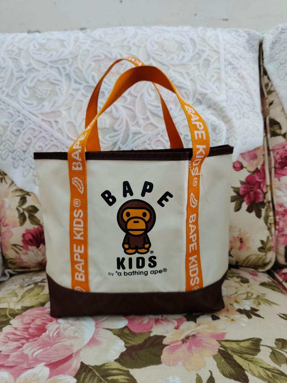 Bape BAPE Kids by A Bathing Ape canvas tote bag Size ONE SIZE - 1 Thumbnail