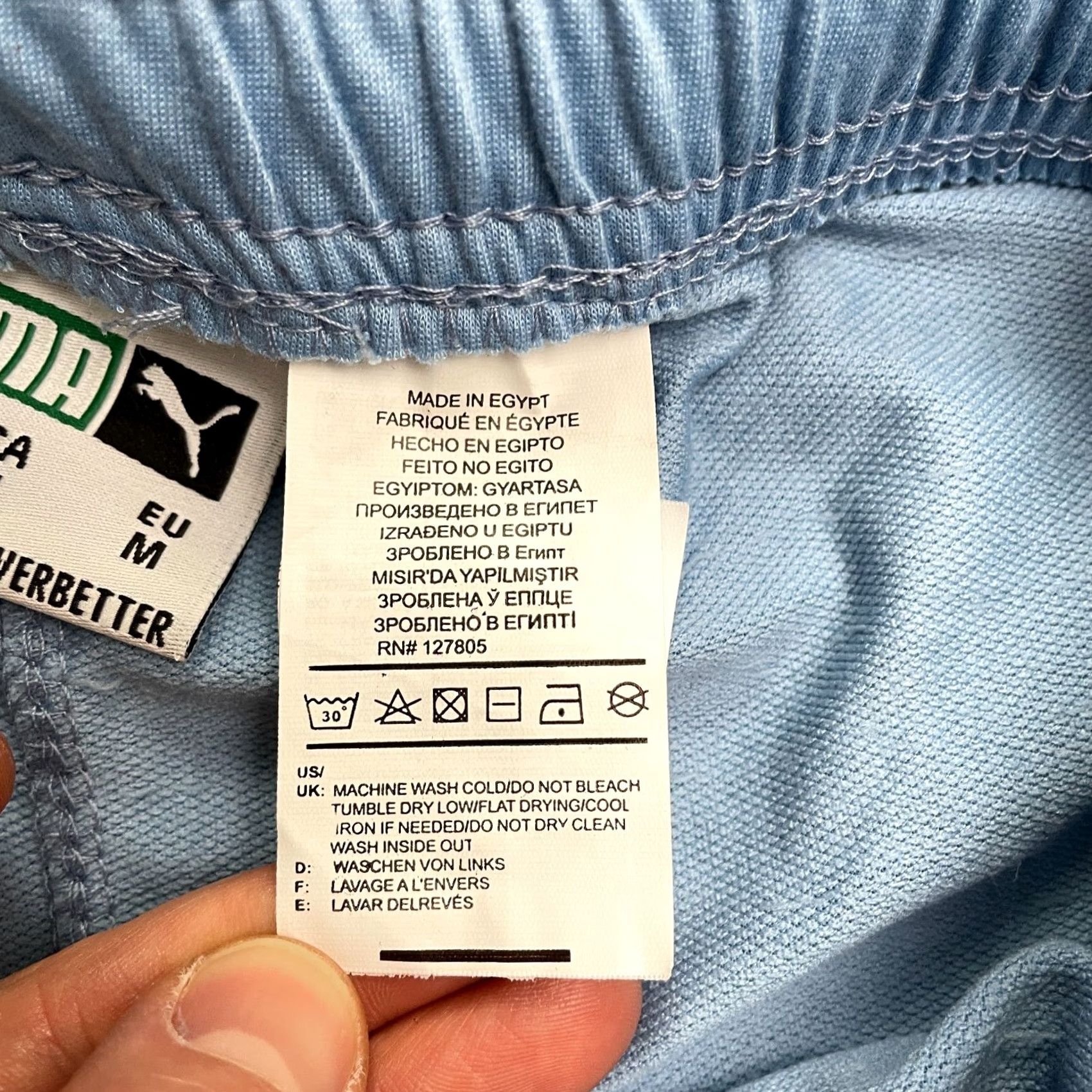 Puma Puma Active Sweat Shorts Mens M Blue Elastic Waist Pockets Athletic New Regular Fit Basketball Outdoor Sports shoes? Size US 31 - 7 Thumbnail