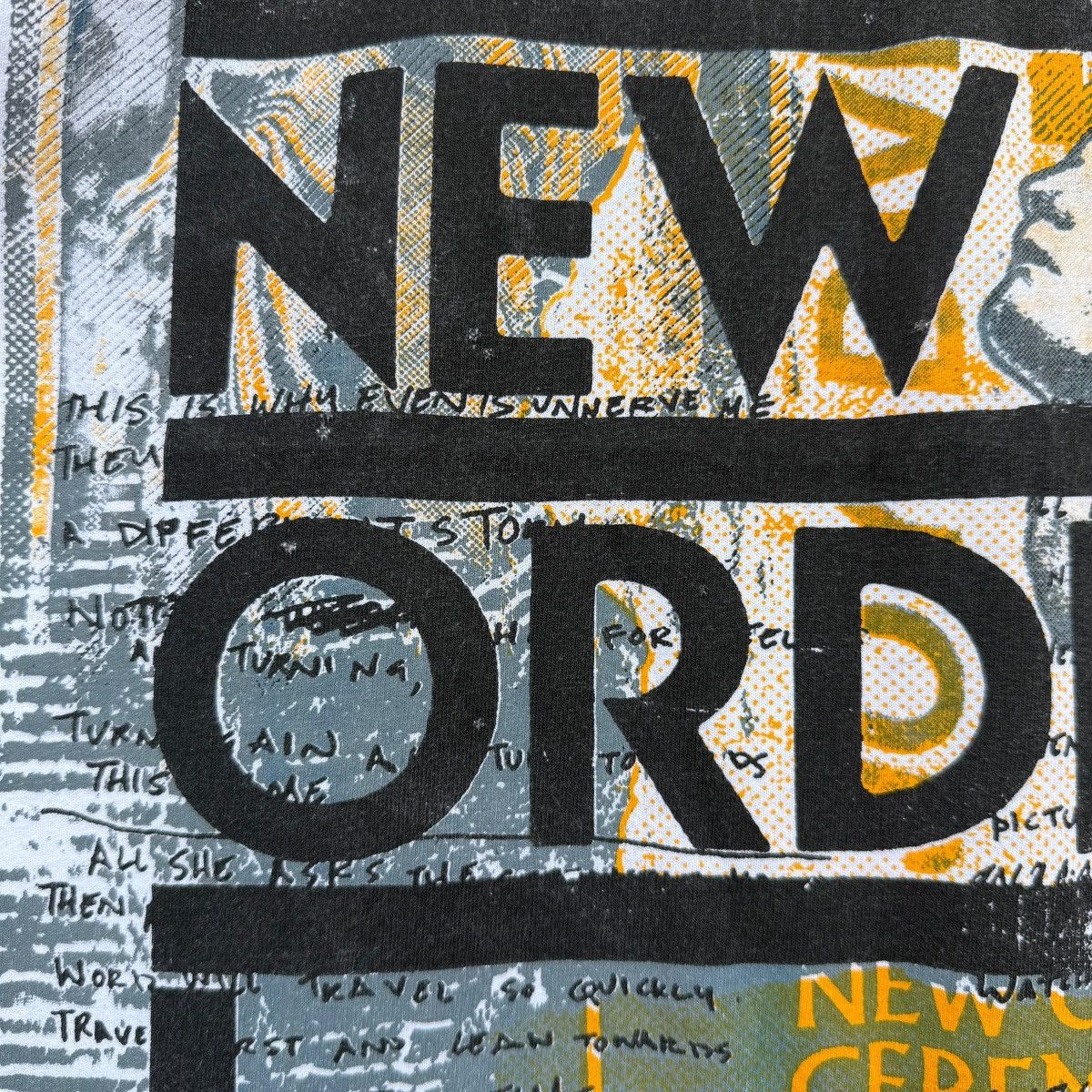 New Order Joy Division To New Order Limited Vintage T-shirt by Mu-i Size US M / EU 48-50 / 2 - 8 Thumbnail