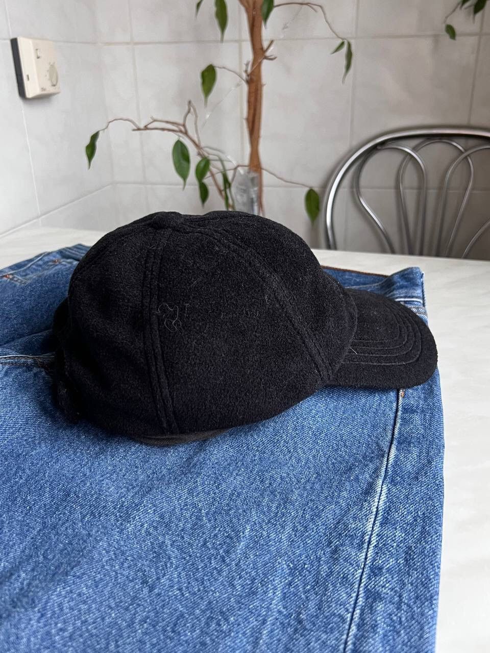Camel × Marlboro × Vintage Vintage 90s Camel Total Black Fleece hat cap rare cigarette Size ONE SIZE - 4 Thumbnail
