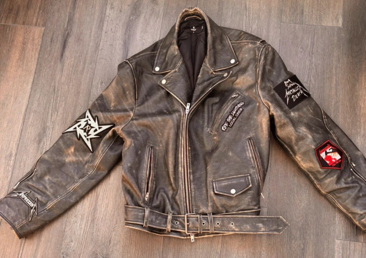 Represent Clo. Represent x Metallica Leather Jacket Size US M / EU 48-50 / 2 - 2 Thumbnail