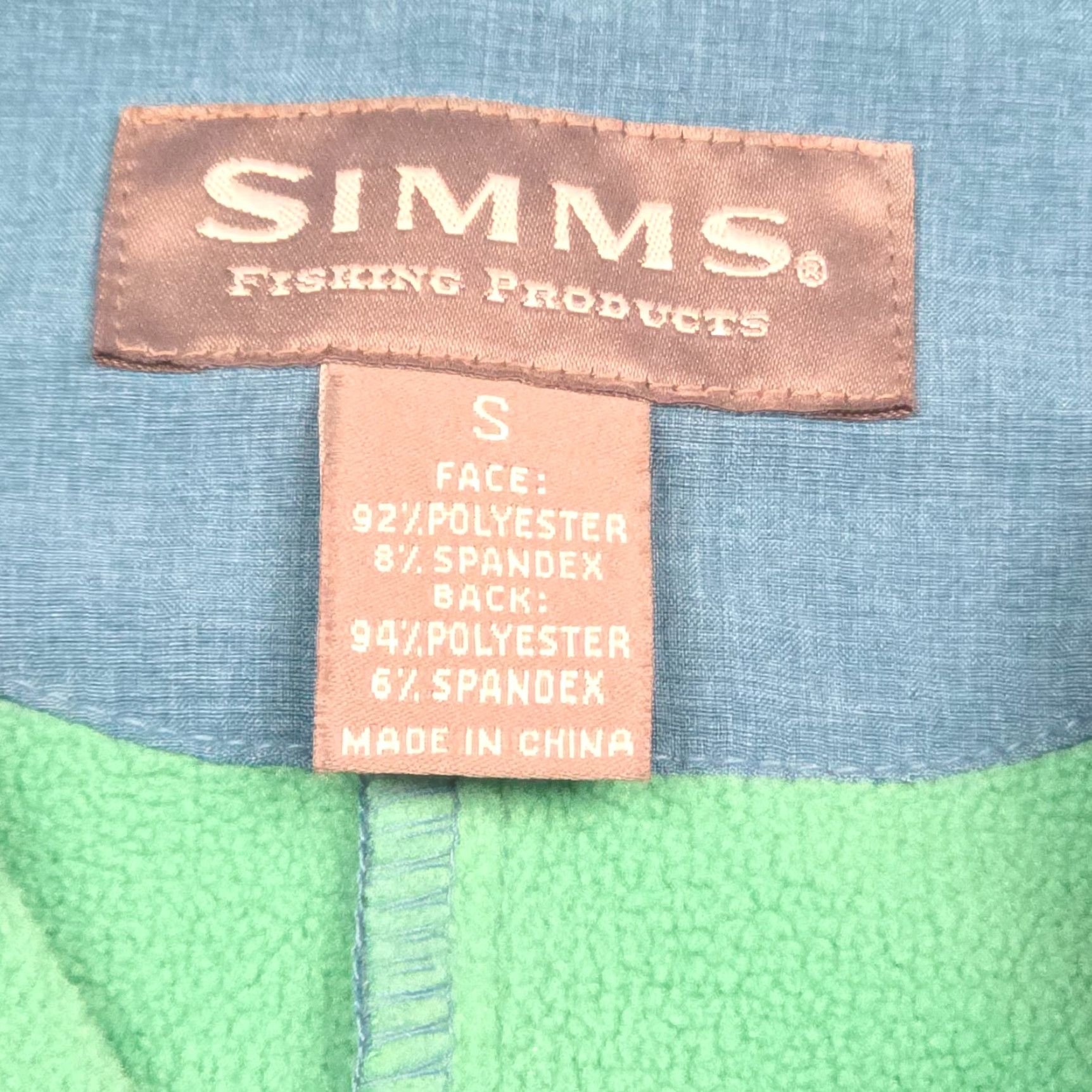 Vintage SIMMS Katafront Jacket Women's Small Blue Full Zip Pockets Hooded Lined Patch Mark Size S / US 4 / IT 40 - 6 Thumbnail
